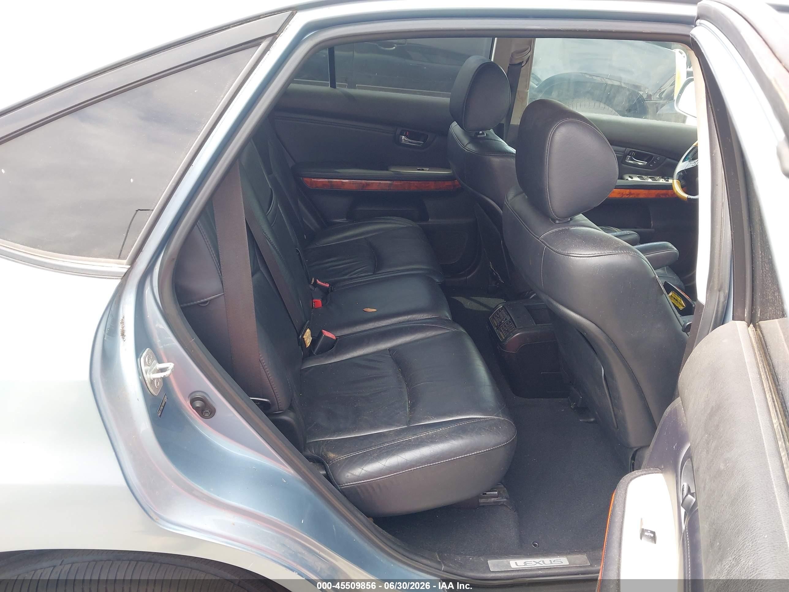 2008 Lexus RX 350 VIN 2T2GK31U68C032606 IAAI salvage auction — Normal Wear, Clear - Dealer Only (California), sold $500 on 2026-07-02 (photo 8)