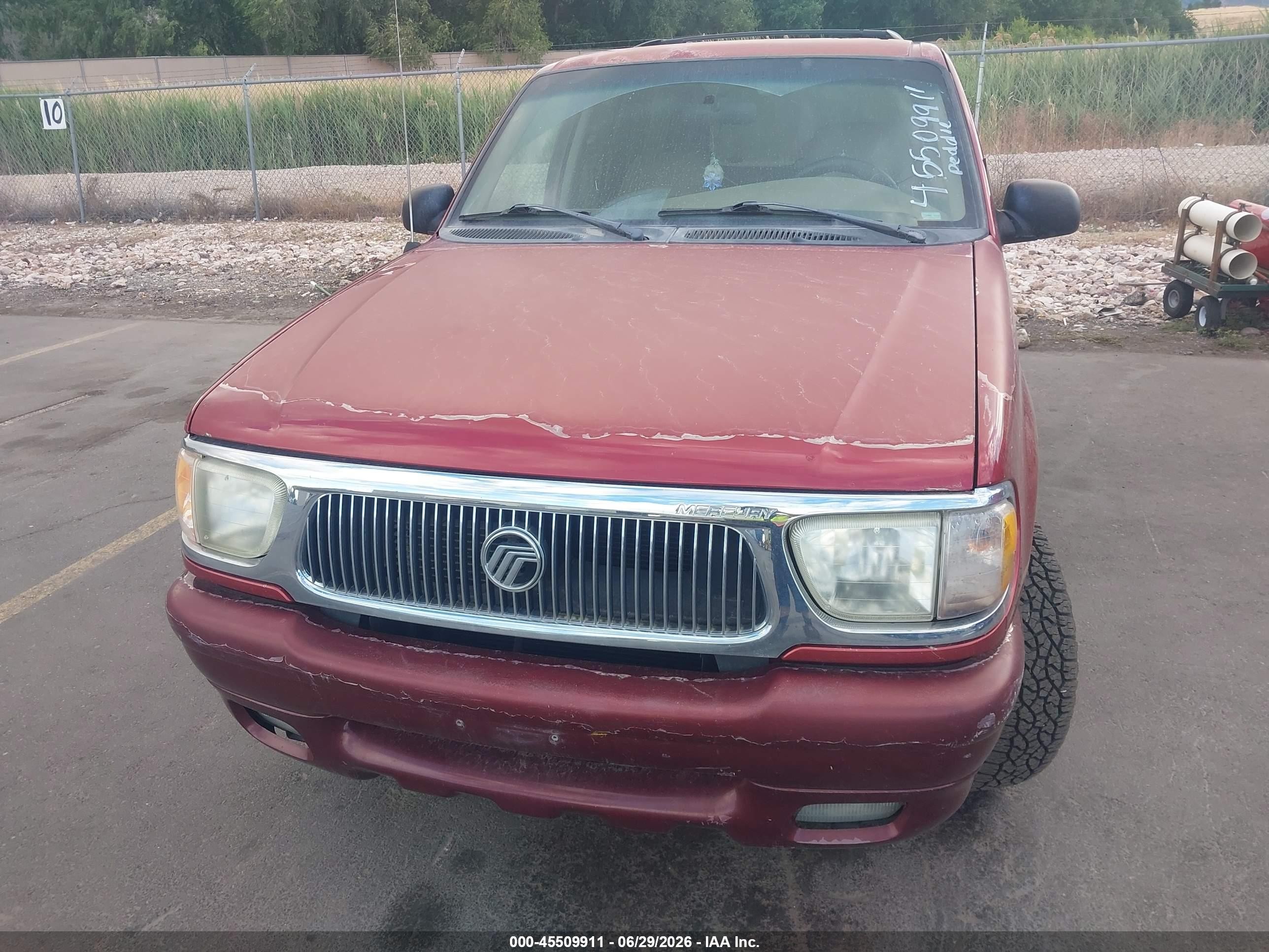 1998 Mercury Mountaineer VIN 4M2ZU55P6WUJ38426 IAAI salvage auction — Normal Wear, Clear (Utah), sold $275 on 2026-07-02 (photo 6)