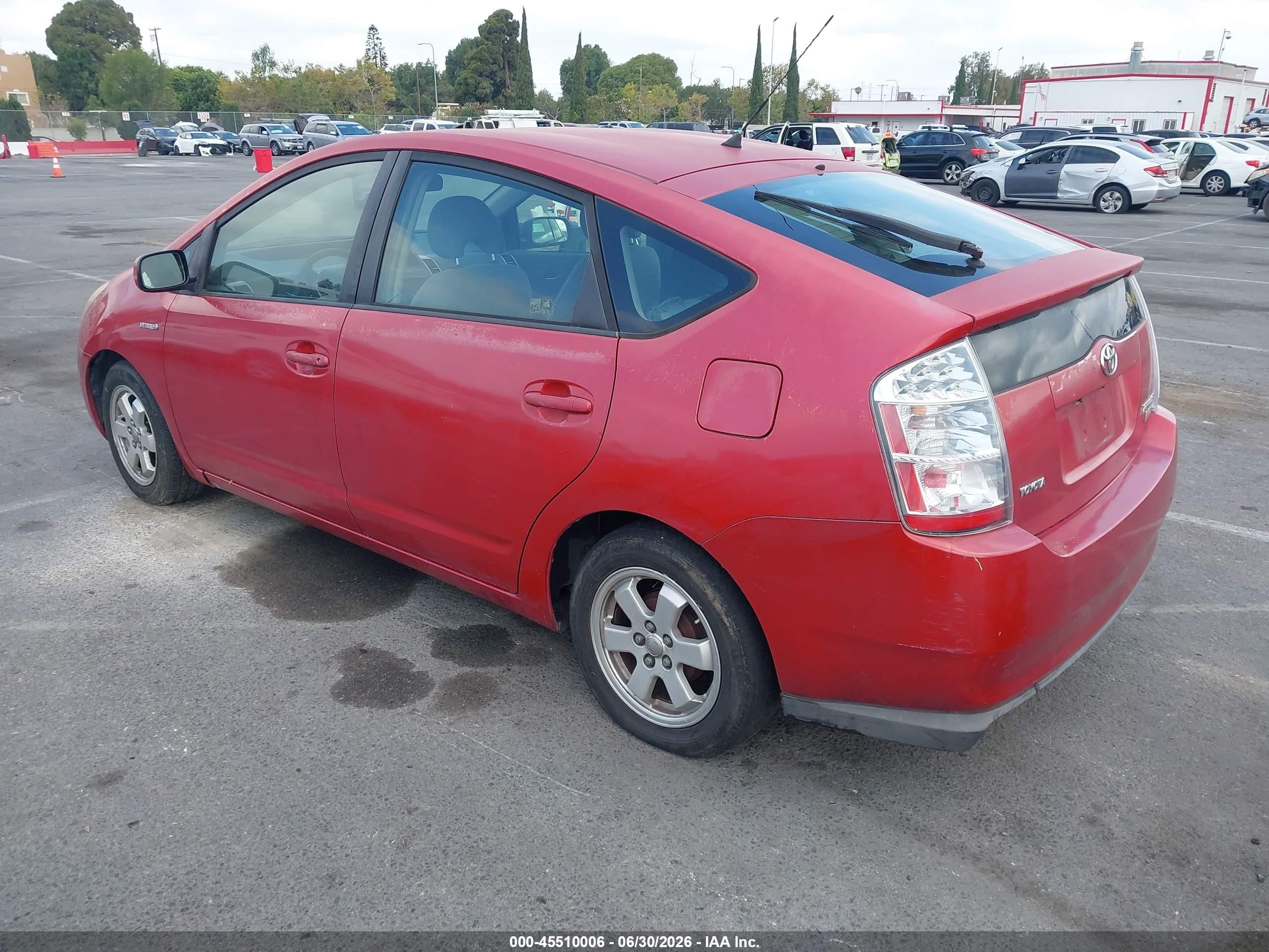 2008 Toyota Prius VIN JTDKB20U083441459 IAAI salvage auction — Normal Wear, Clear - Dealer Only (California), sold $300 on 2026-07-02 (photo 3)