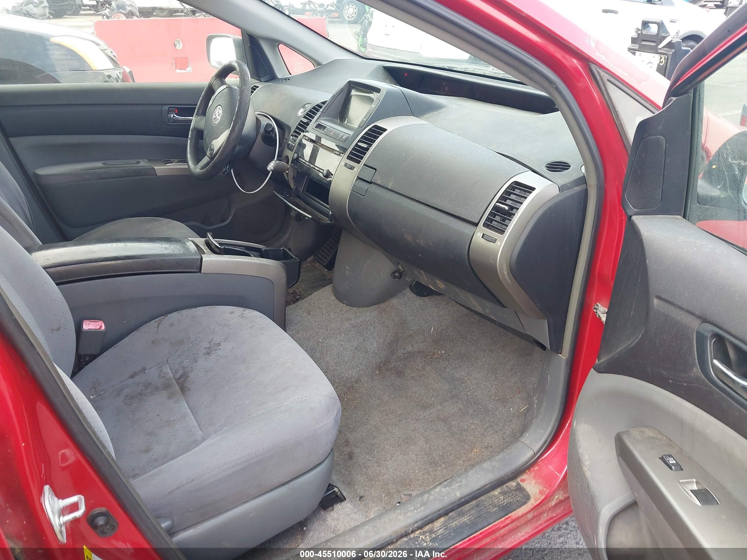 2008 Toyota Prius VIN JTDKB20U083441459 IAAI salvage auction — Normal Wear, Clear - Dealer Only (California), sold $300 on 2026-07-02 (photo 5)