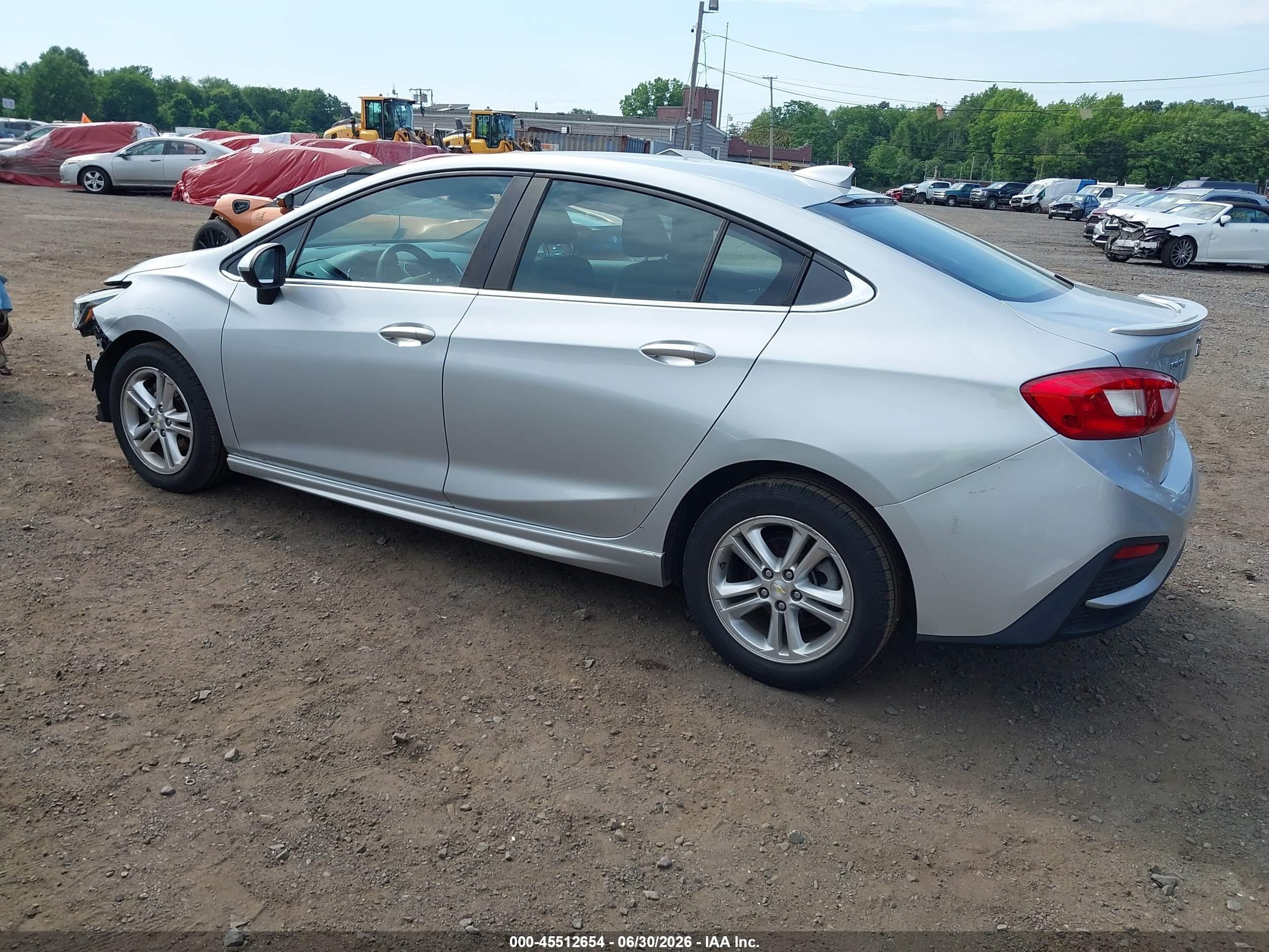 2017 Chevrolet Cruze VIN 1G1BE5SM9H7141104 IAAI salvage auction — Front End, Salvage (North Carolina), sold $750 on 2026-09-09 (photo 3)