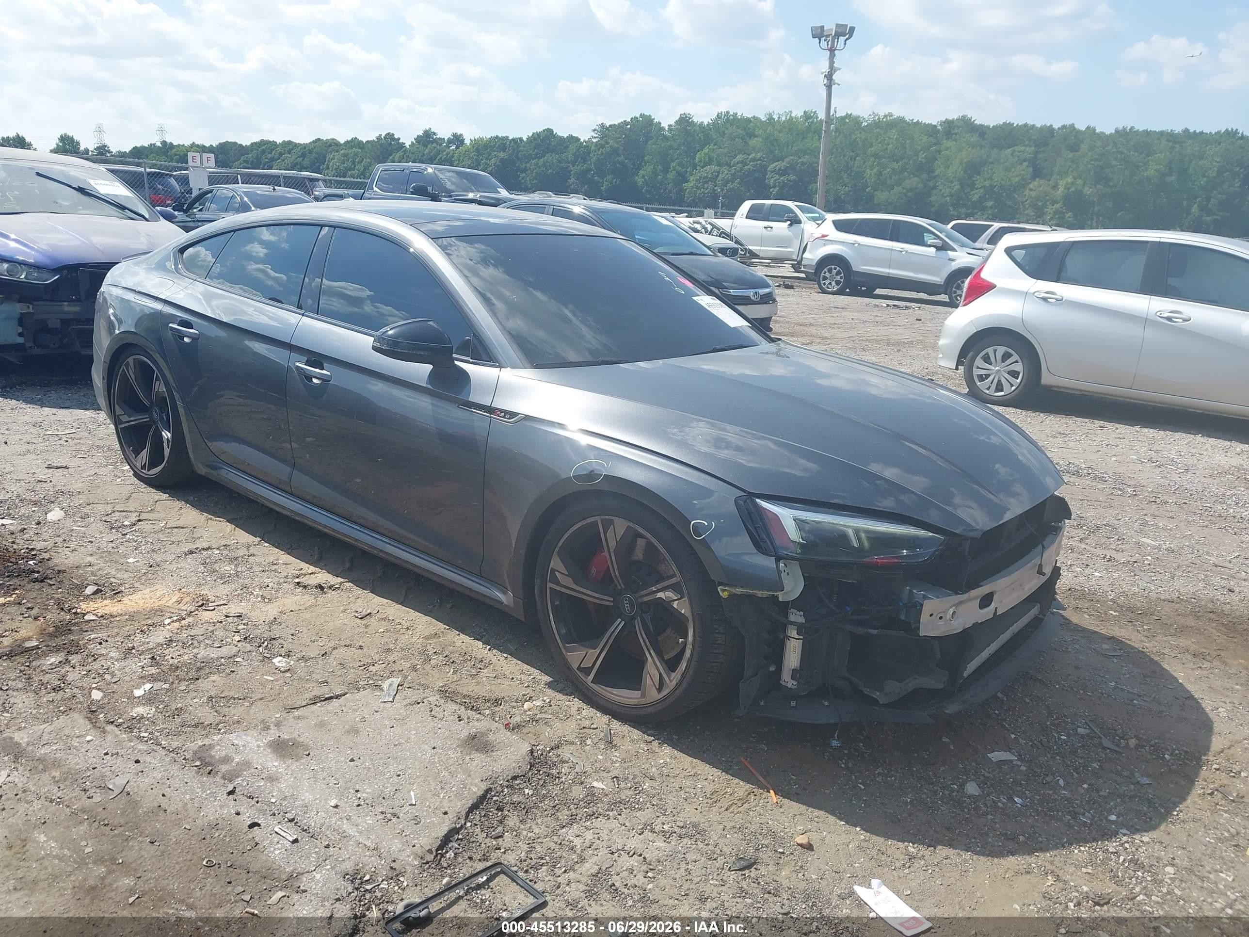2019 Audi RS5 VIN WUABWCF56KA900459 — IAAI salvage auction photo