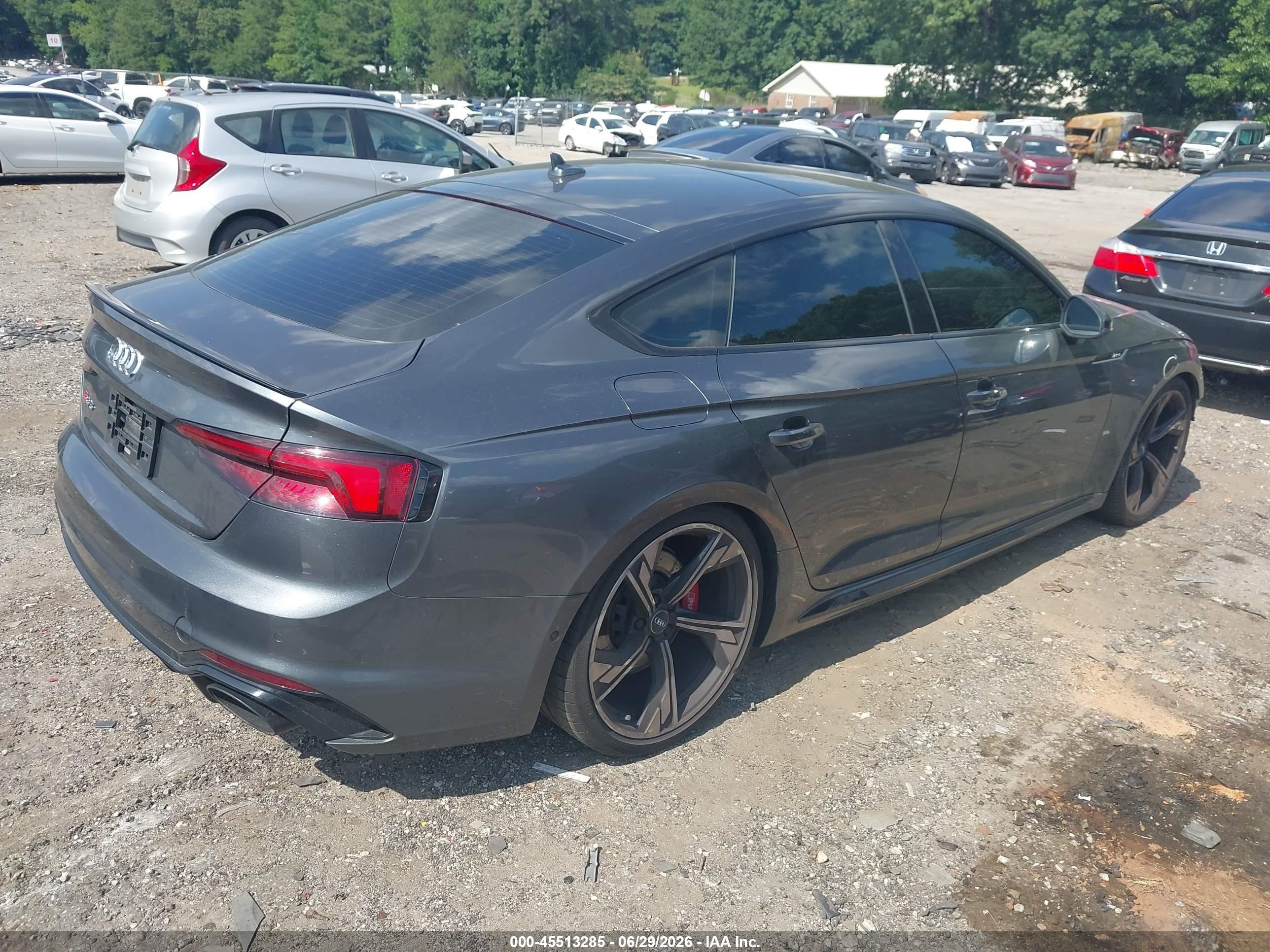 2019 Audi RS5 VIN WUABWCF56KA900459 IAAI salvage auction — Front End, Salvage (Georgia), sold $18,200 on 2026-09-25 (photo 4)
