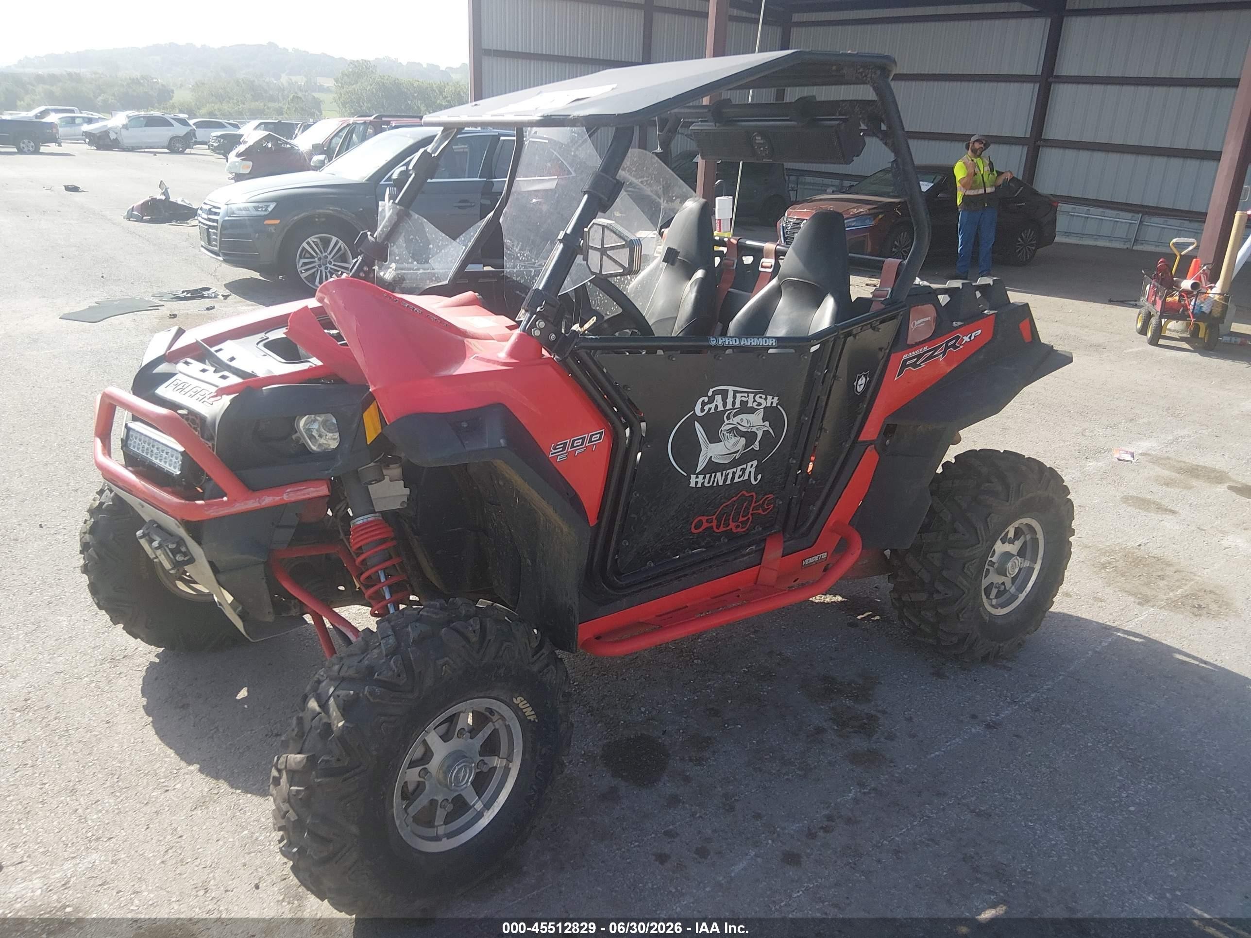 2012 Polaris Ranger VIN 4XAJT87A9CB450903 IAAI salvage auction — Front End, Bill Of Sale (Missouri), sold $100 on 2026-09-02 (photo 2)
