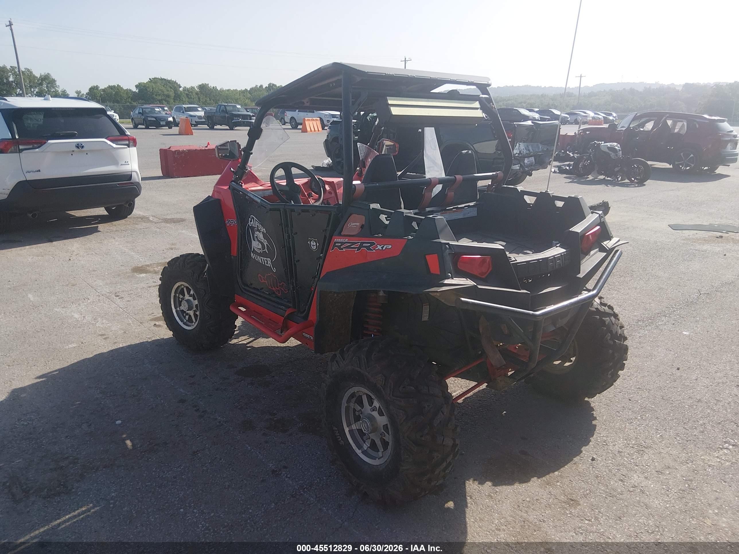 2012 Polaris Ranger VIN 4XAJT87A9CB450903 IAAI salvage auction — Front End, Bill Of Sale (Missouri), sold $100 on 2026-09-02 (photo 3)