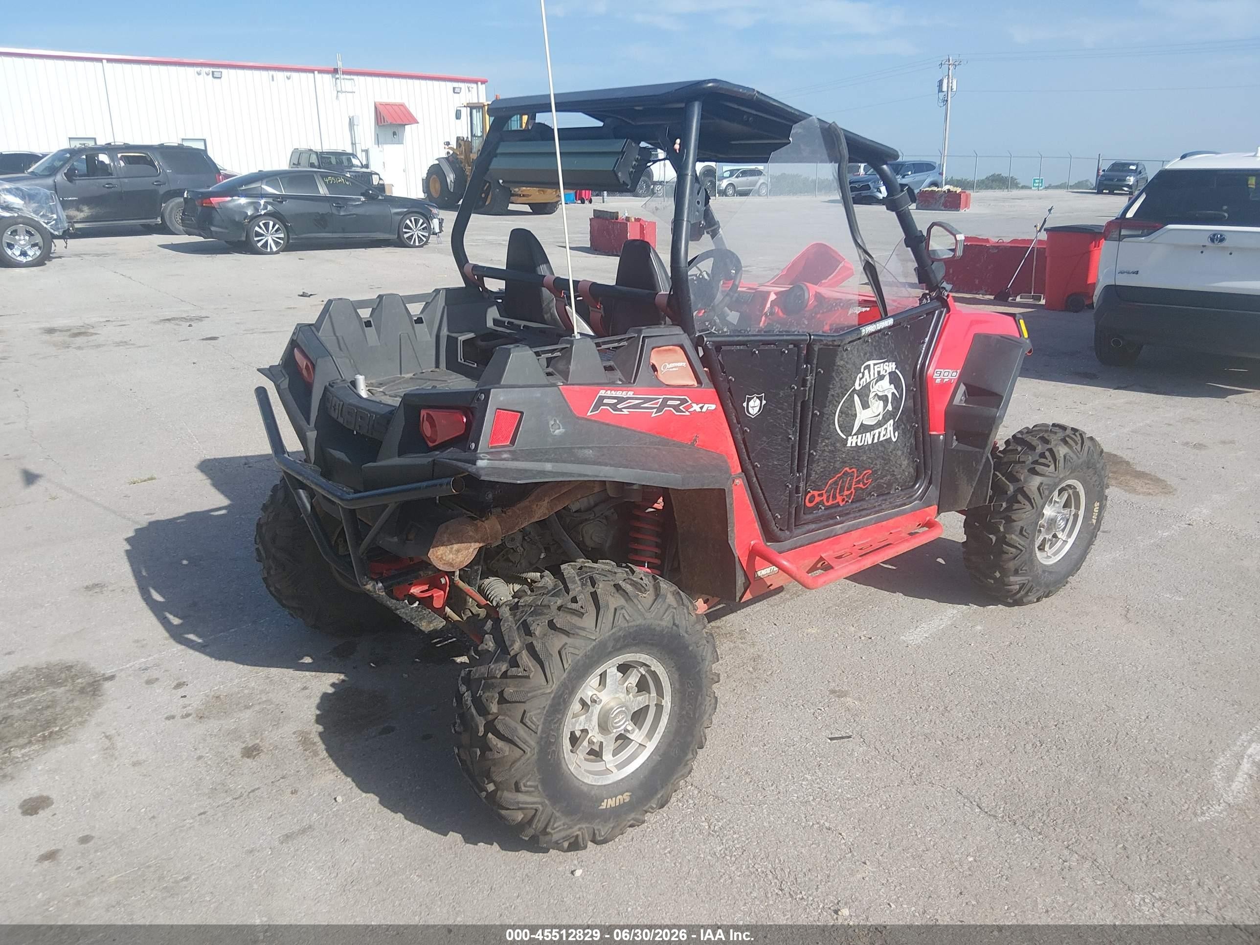 2012 Polaris Ranger VIN 4XAJT87A9CB450903 IAAI salvage auction — Front End, Bill Of Sale (Missouri), sold $100 on 2026-09-02 (photo 4)