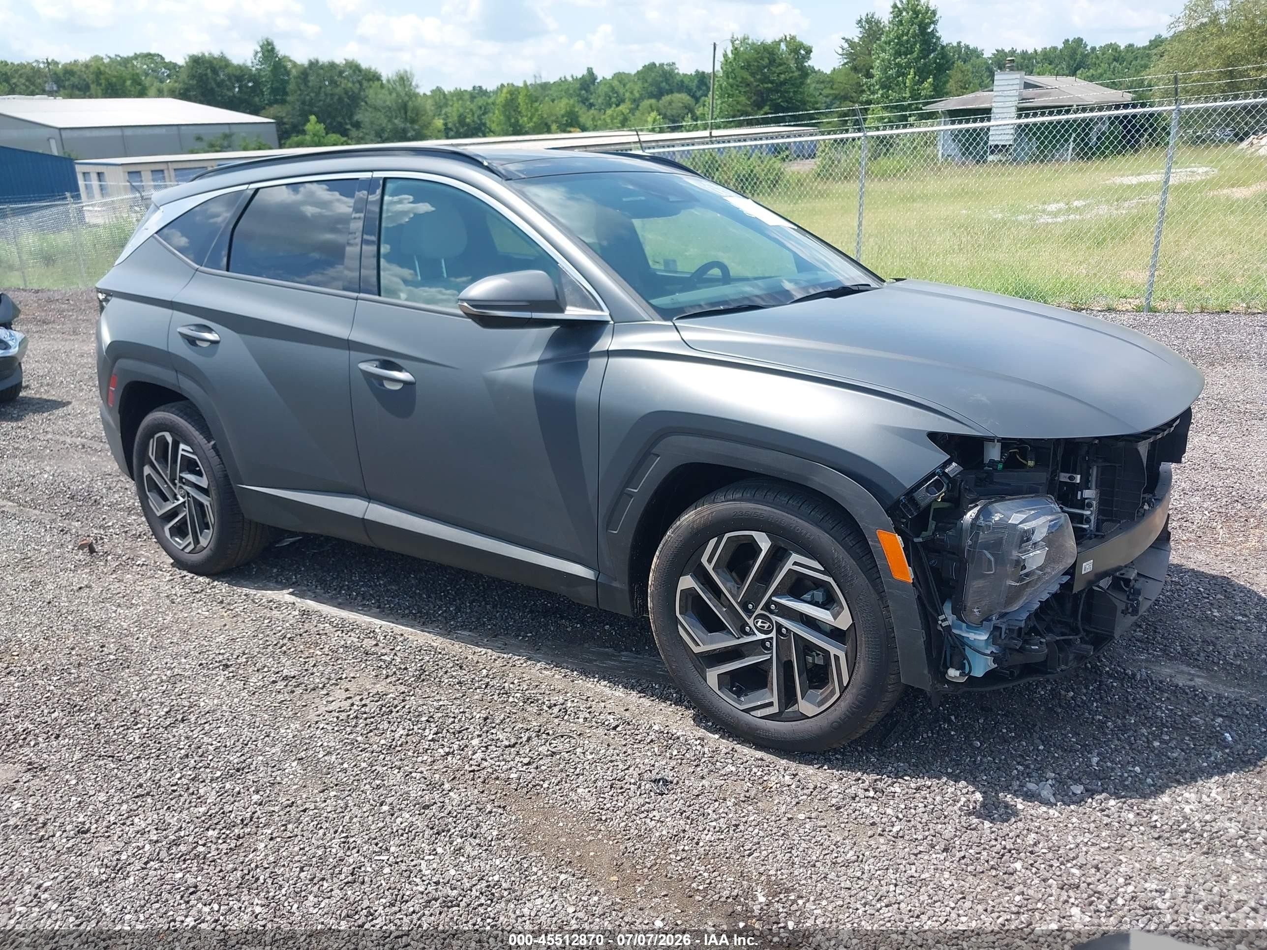 2025 Hyundai Tucson VIN 5NMJE3DE7SH489948 — IAAI salvage auction photo