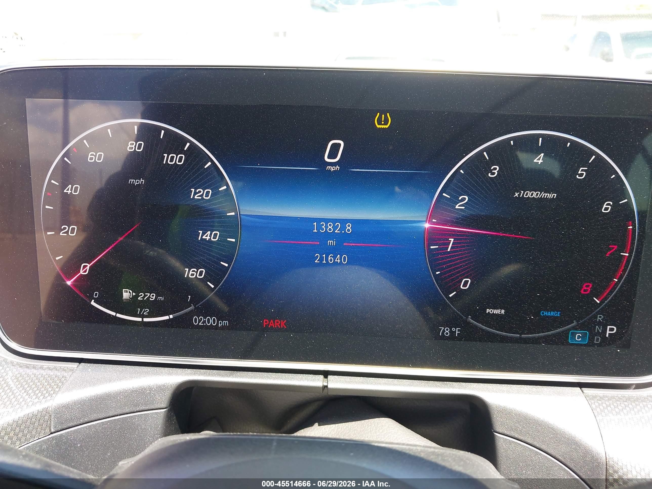 2023 Mercedes-Benz C-Class VIN W1KAF4GBXPR087970 IAAI salvage auction — Front End, Salvage (California), sold $18,300 on 2026-07-10 (photo 7)