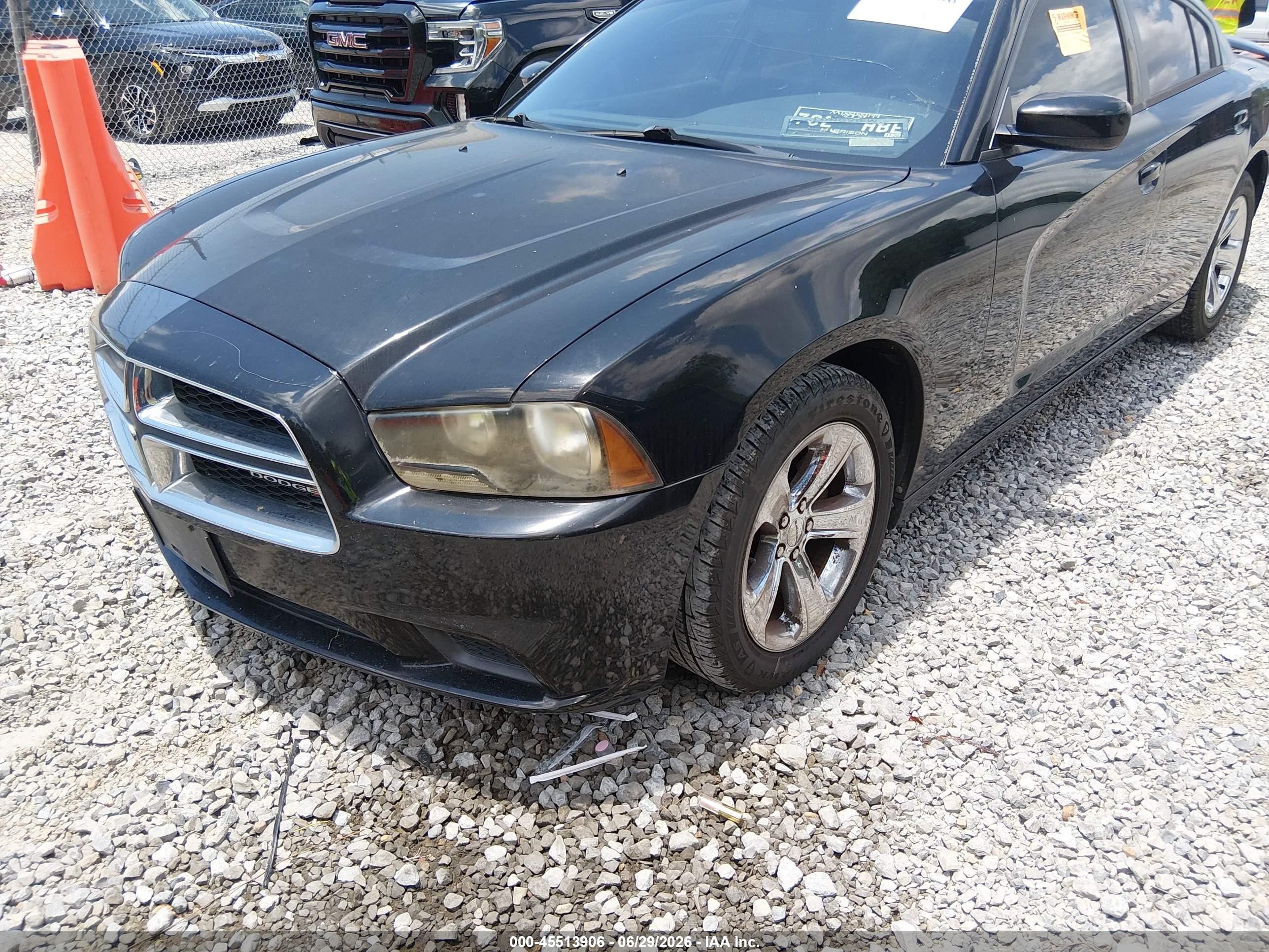 2012 Dodge Charger VIN 2C3CDXBG0CH304129 IAAI salvage auction — Normal Wear, Clear (Mississippi), sold $225 on 2026-07-01 (photo 2)