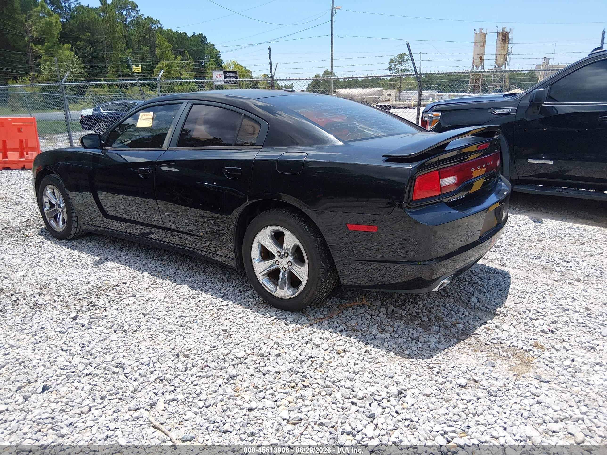 2012 Dodge Charger VIN 2C3CDXBG0CH304129 IAAI salvage auction — Normal Wear, Clear (Mississippi), sold $225 on 2026-07-01 (photo 3)