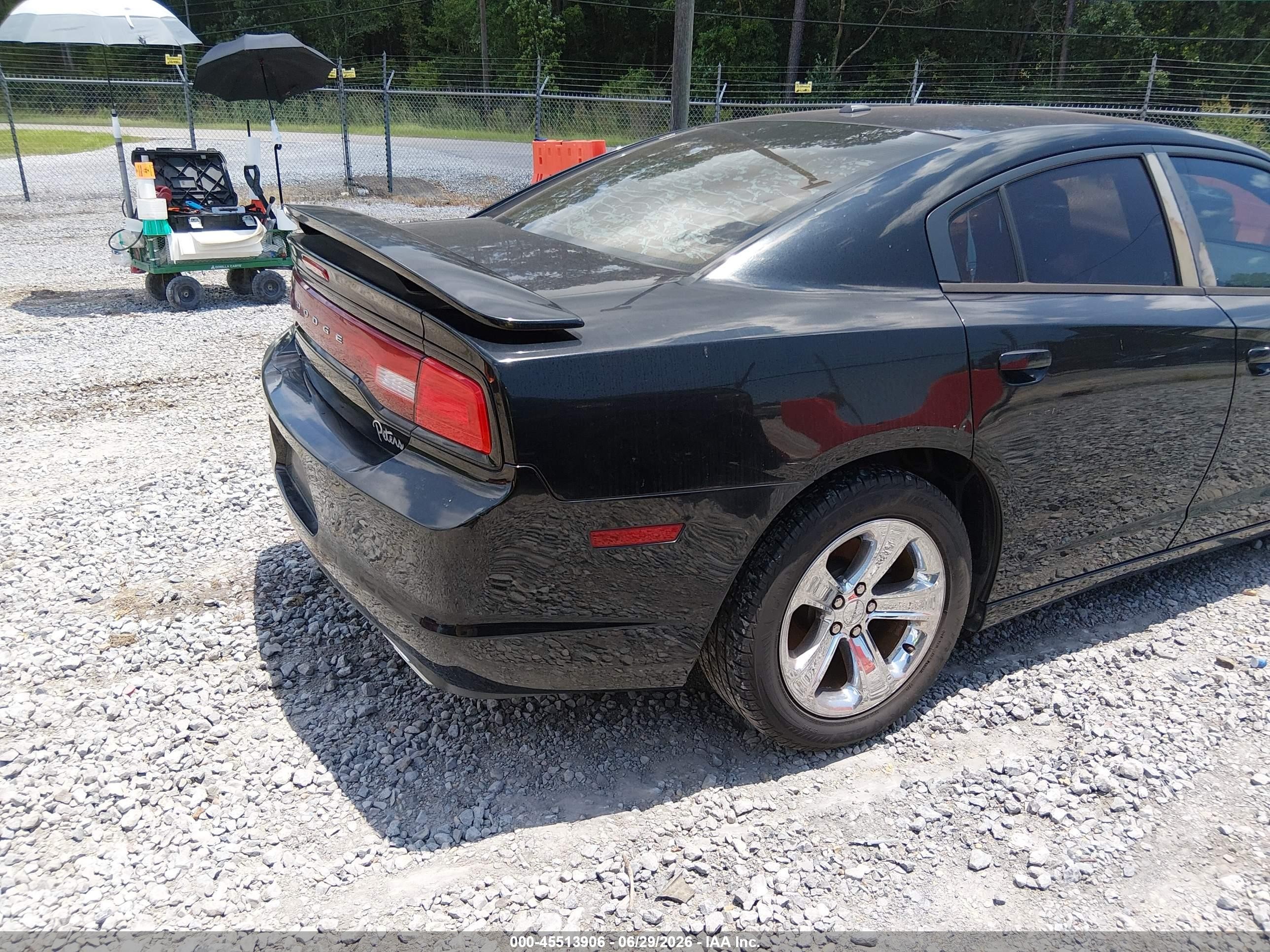 2012 Dodge Charger VIN 2C3CDXBG0CH304129 IAAI salvage auction — Normal Wear, Clear (Mississippi), sold $225 on 2026-07-01 (photo 4)