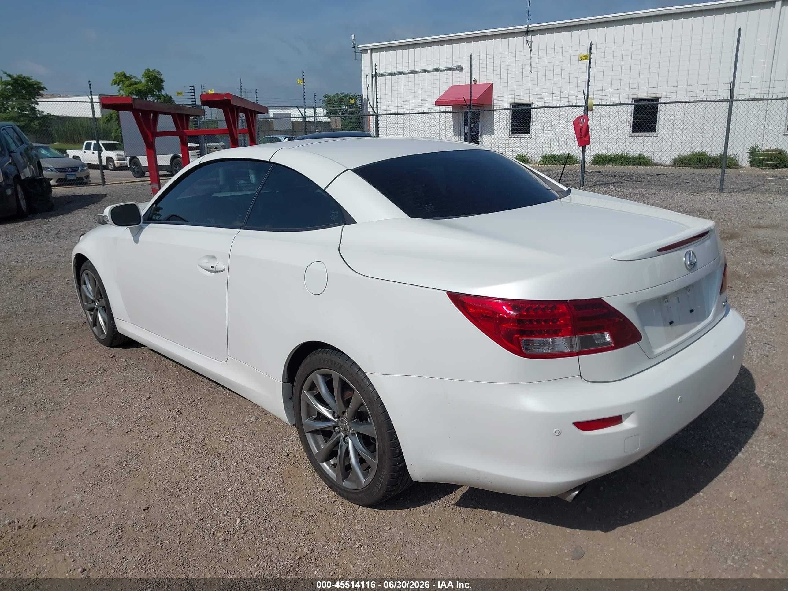 2015 Lexus Is VIN JTHFF2C23F2532064 IAAI salvage auction — Front End, Salvage (Illinois), sold $4,050 on 2026-09-02 (photo 3)
