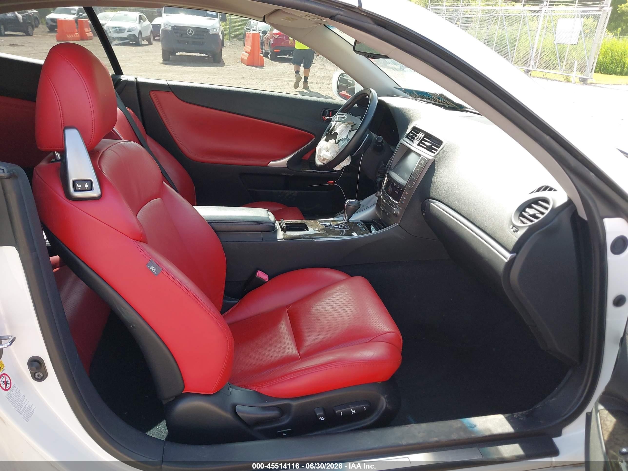 2015 Lexus Is VIN JTHFF2C23F2532064 IAAI salvage auction — Front End, Salvage (Illinois), sold $4,050 on 2026-09-02 (photo 5)