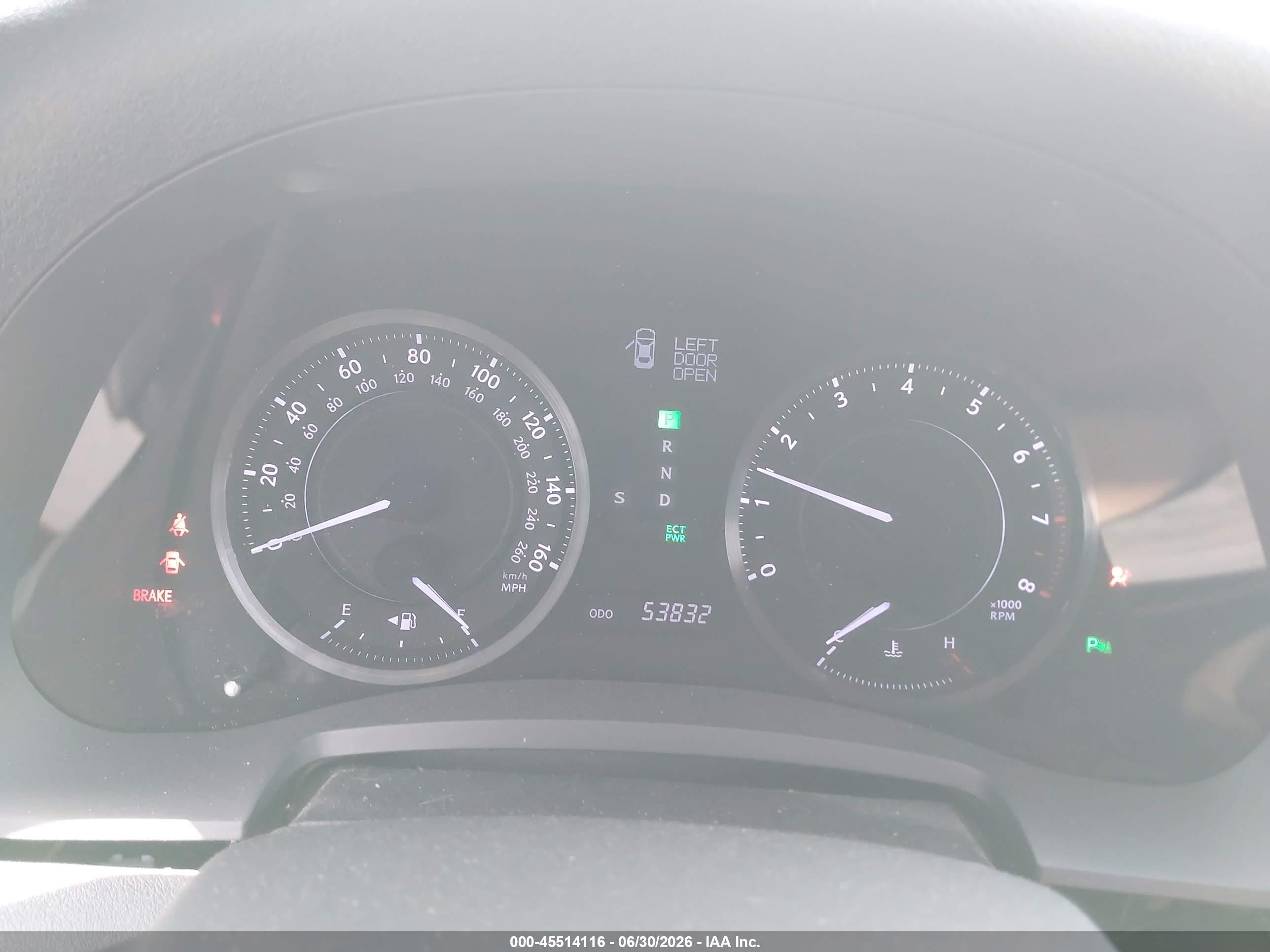 2015 Lexus Is VIN JTHFF2C23F2532064 IAAI salvage auction — Front End, Salvage (Illinois), sold $4,050 on 2026-09-02 (photo 7)