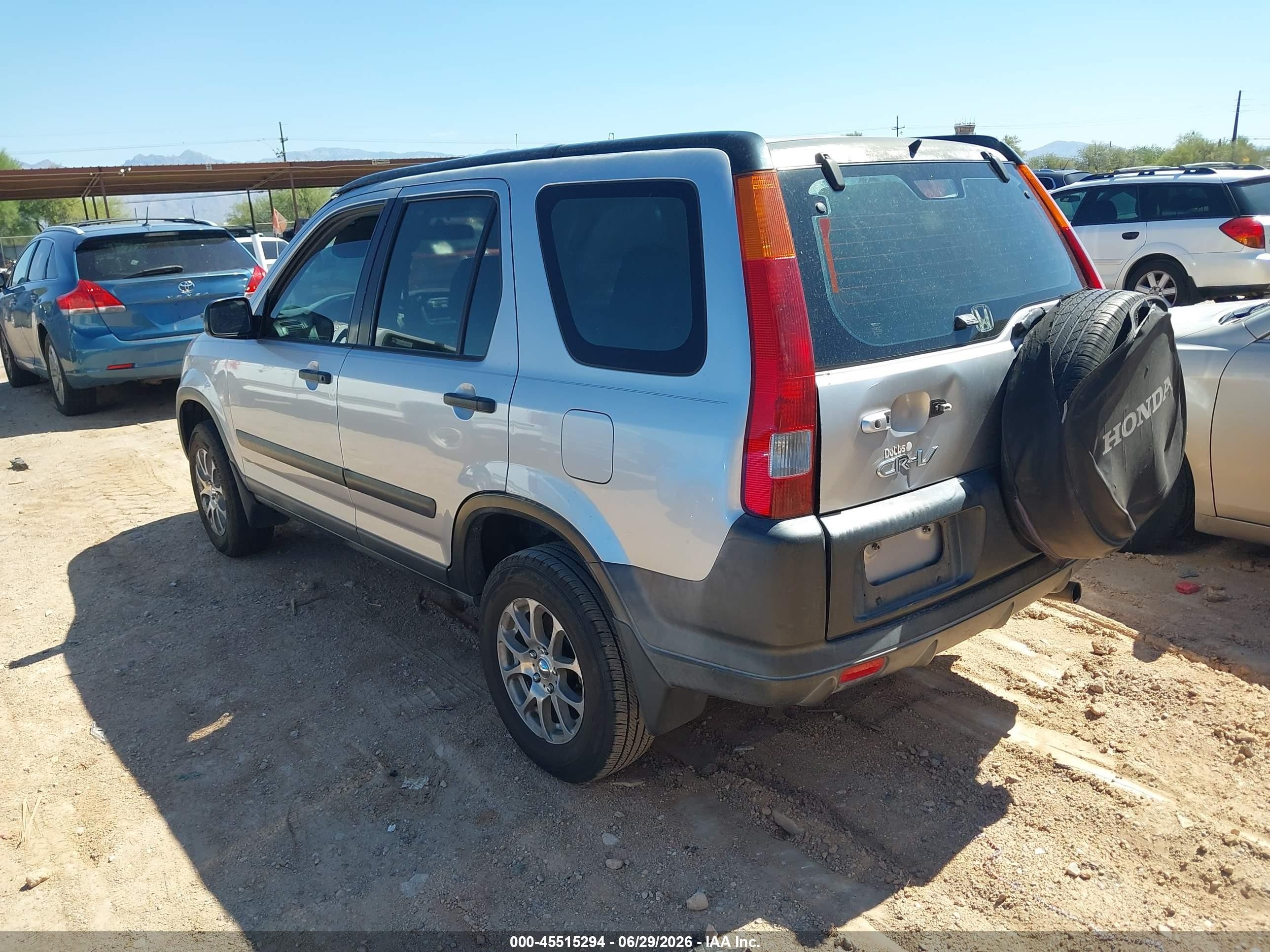 2004 Honda CR-V VIN JHLRD684X4C002903 IAAI salvage auction — Normal Wear, Clear-Dealer Only (Arizona), sold $1,125 on 2026-07-09 (photo 3)