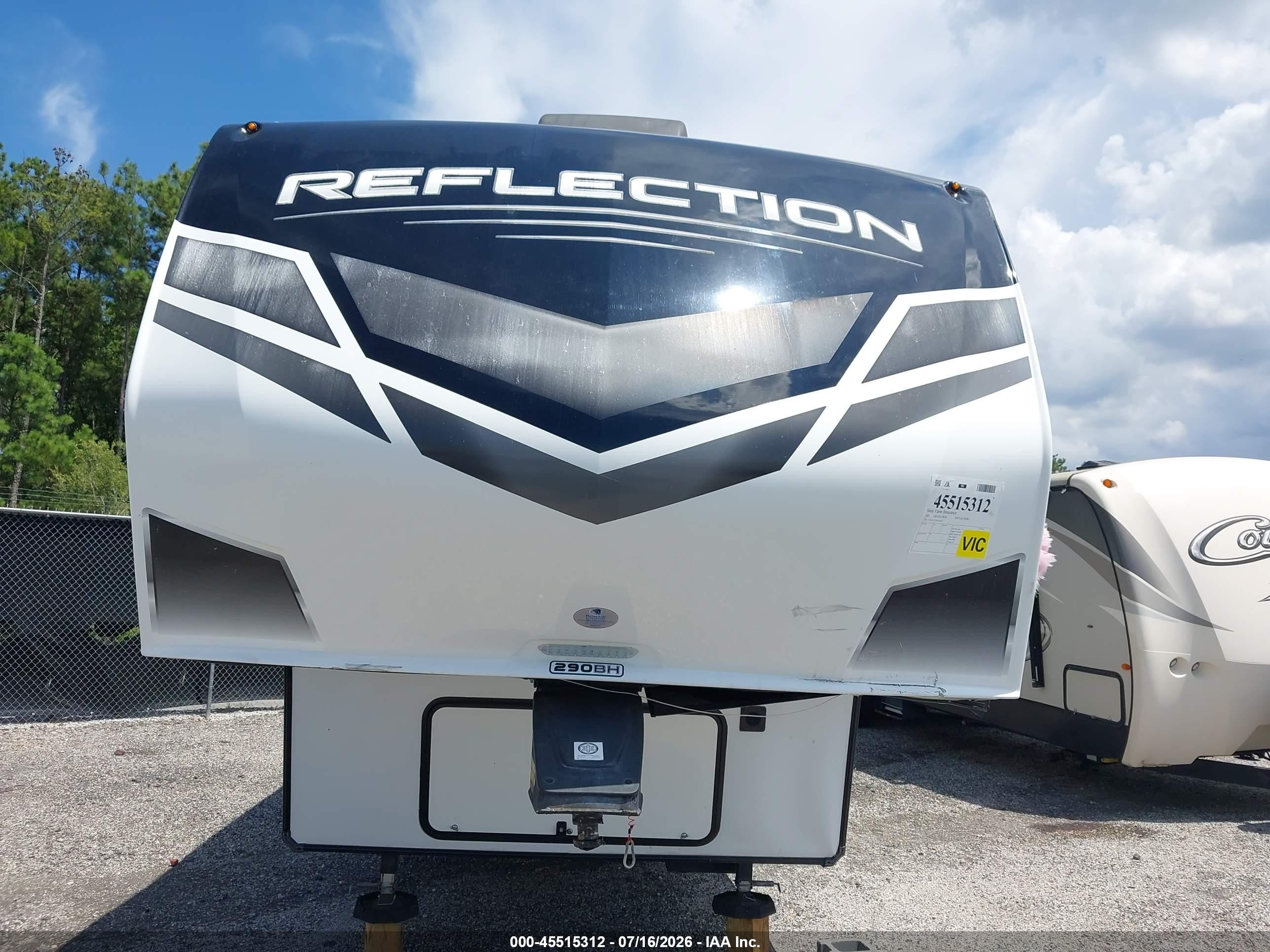 2021 Grand desi Reflection VIN 573FR3527M3330145 IAAI salvage auction — Rollover, Salvage (South Carolina), sold $6,000 on 2026-09-10 (photo 7)