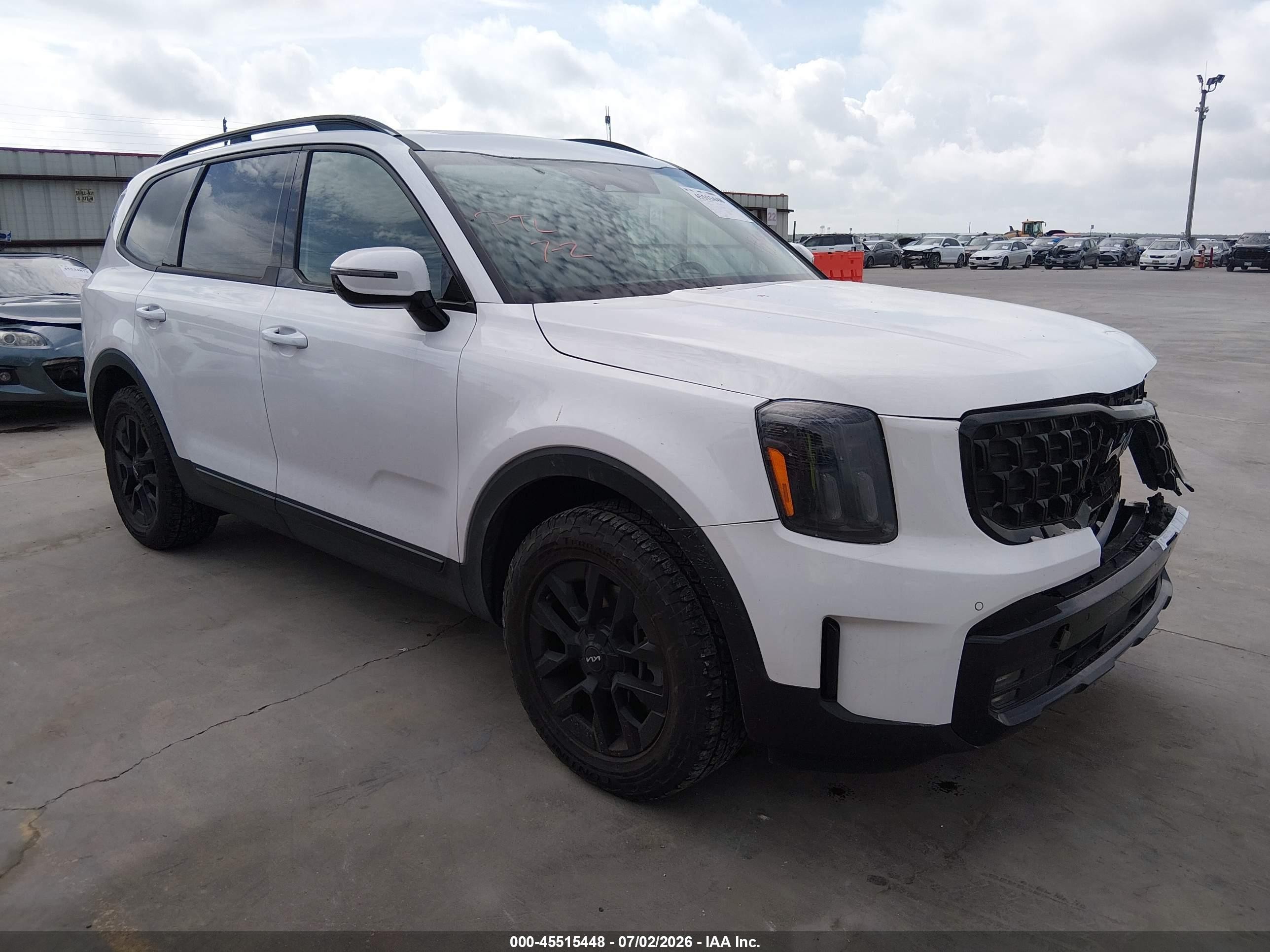 2024 Kia Telluride VIN 5XYP5DGC2RG497860 — IAAI salvage auction photo