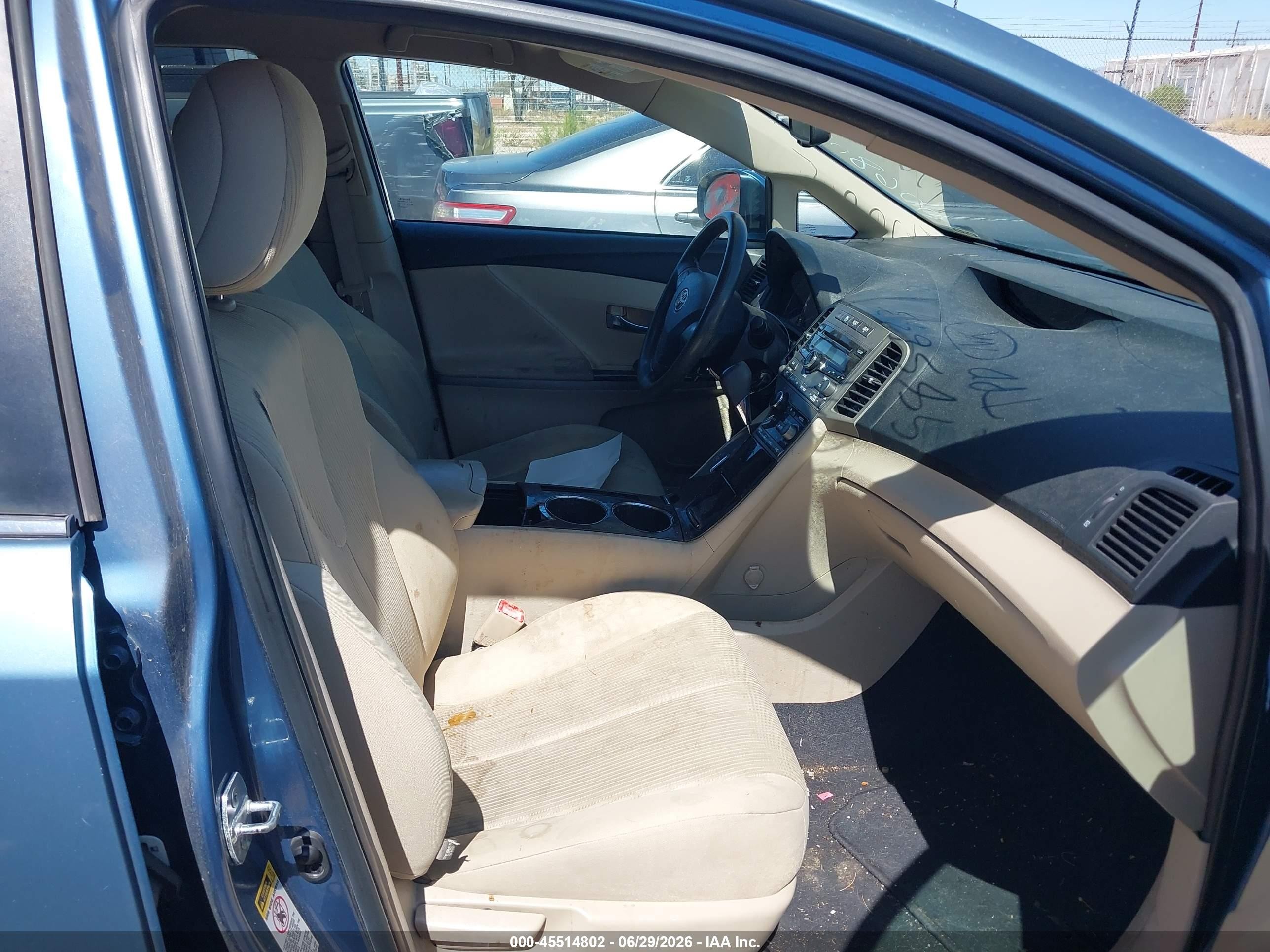 2009 Toyota Venza VIN 4T3ZE11A09U006802 IAAI salvage auction — Normal Wear, Clear-Dealer Only (Arizona), sold $1,325 on 2026-07-09 (photo 5)
