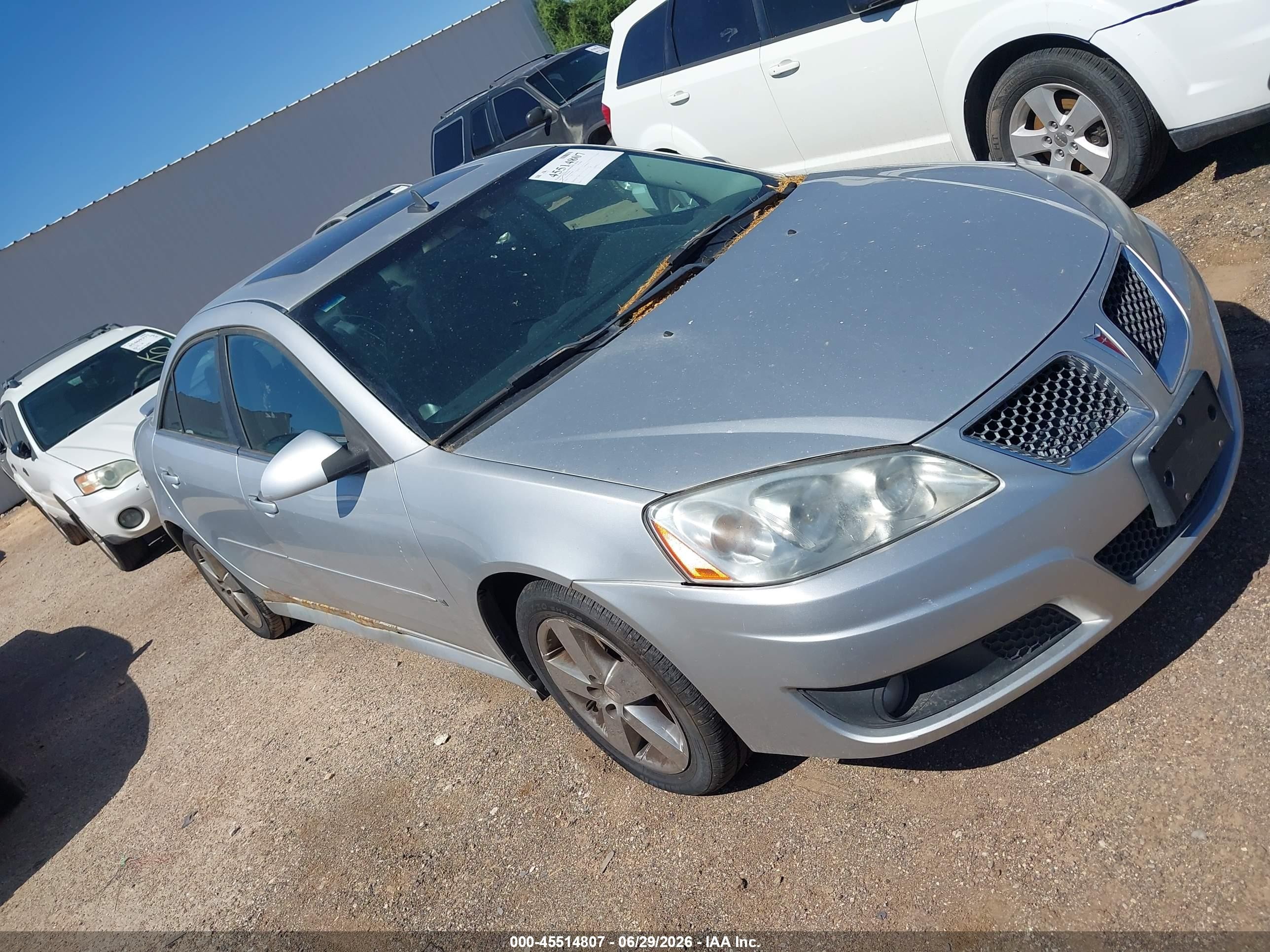 2009 Pontiac G6 New VIN 1G2ZK57K294248606 IAAI salvage auction — Normal Wear, Clear-Dealer Only (Arizona), sold $225 on 2026-07-09 (photo 1)