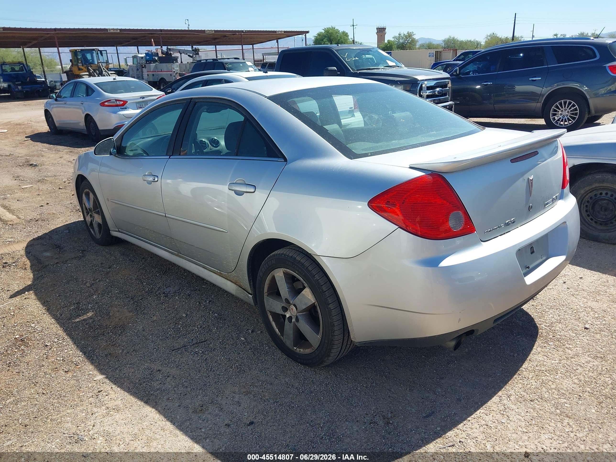 2009 Pontiac G6 New VIN 1G2ZK57K294248606 IAAI salvage auction — Normal Wear, Clear-Dealer Only (Arizona), sold $225 on 2026-07-09 (photo 3)