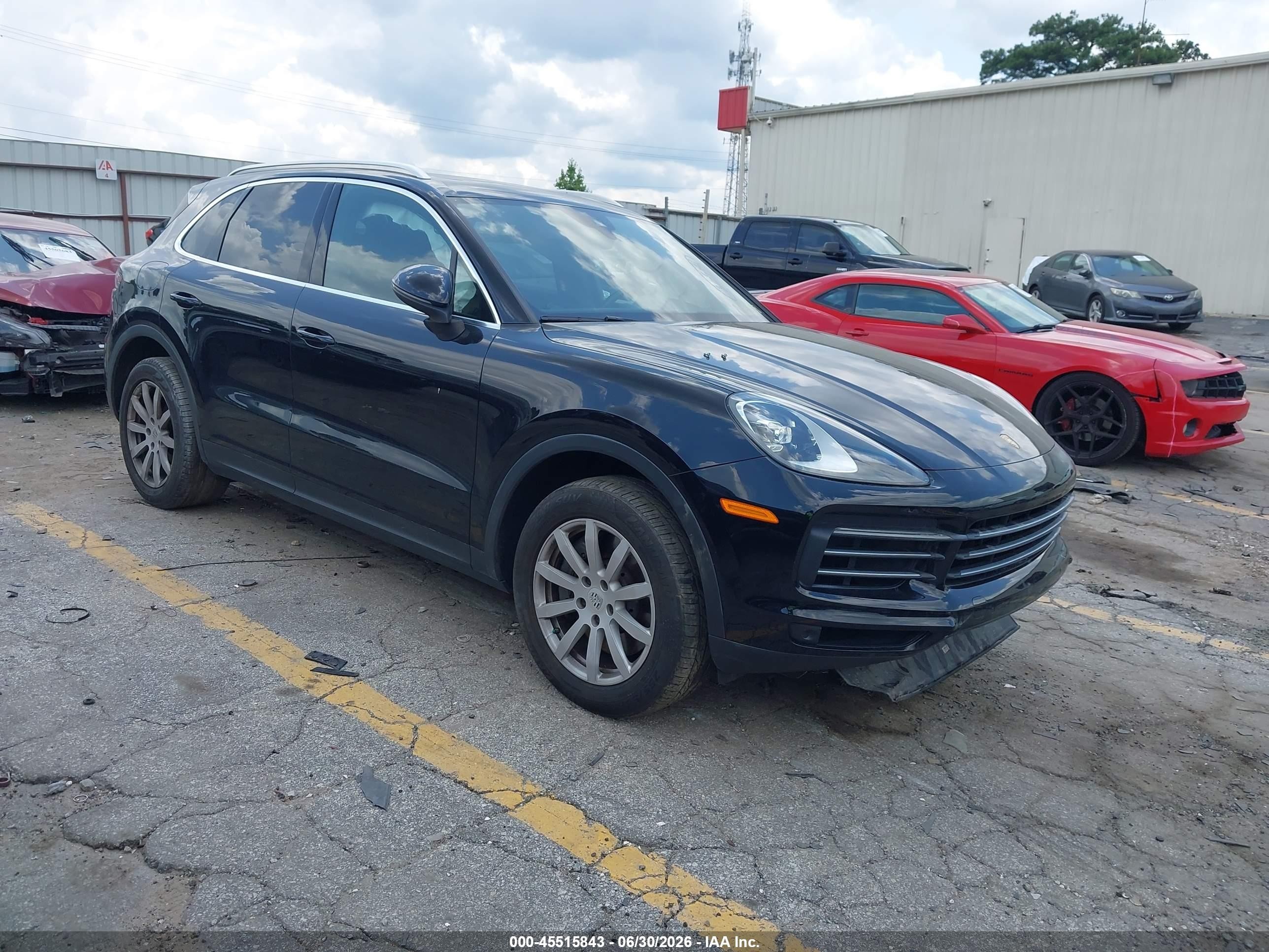 2019 Porsche Cayenne VIN WP1AB2AY3KDA61688 — IAAI salvage auction photo