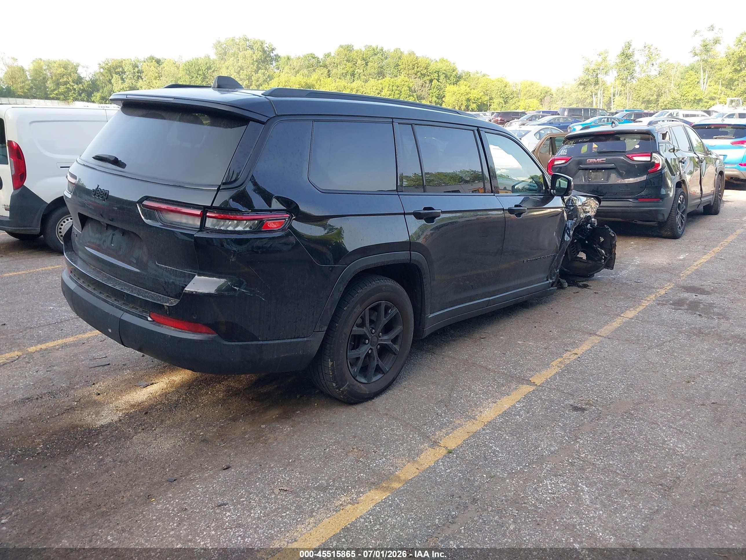 2024 Jeep Grand cherokee VIN 1C4RJKAGXR8522161 IAAI salvage auction — Unknown, Clear (Michigan), sold $11,975 on 2026-09-12 (photo 4)