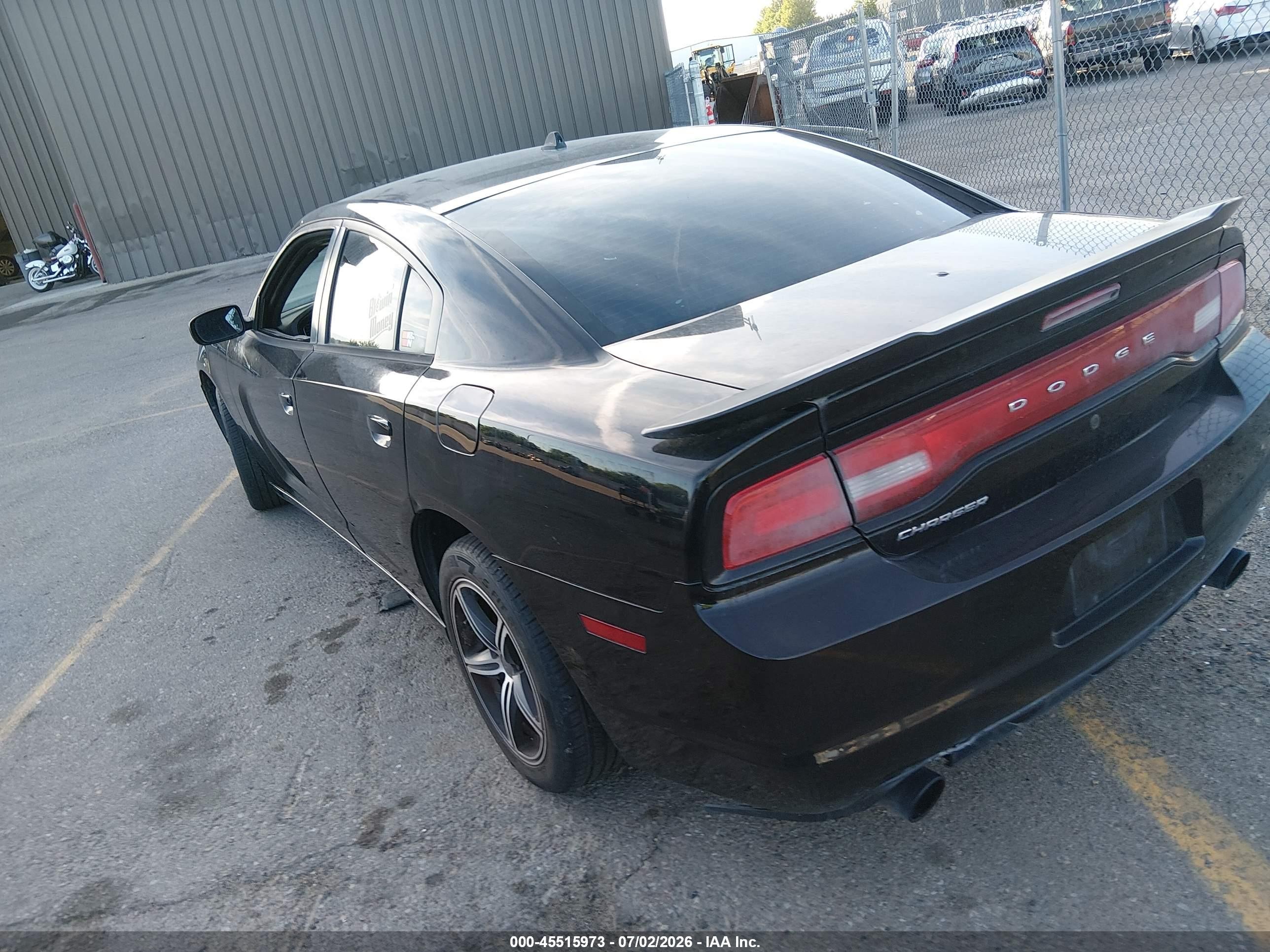 2014 Dodge Charger VIN 2C3CDXAT8EH133051 IAAI salvage auction — Normal Wear, Clear (Idaho), sold $1,250 on 2026-07-10 (photo 3)