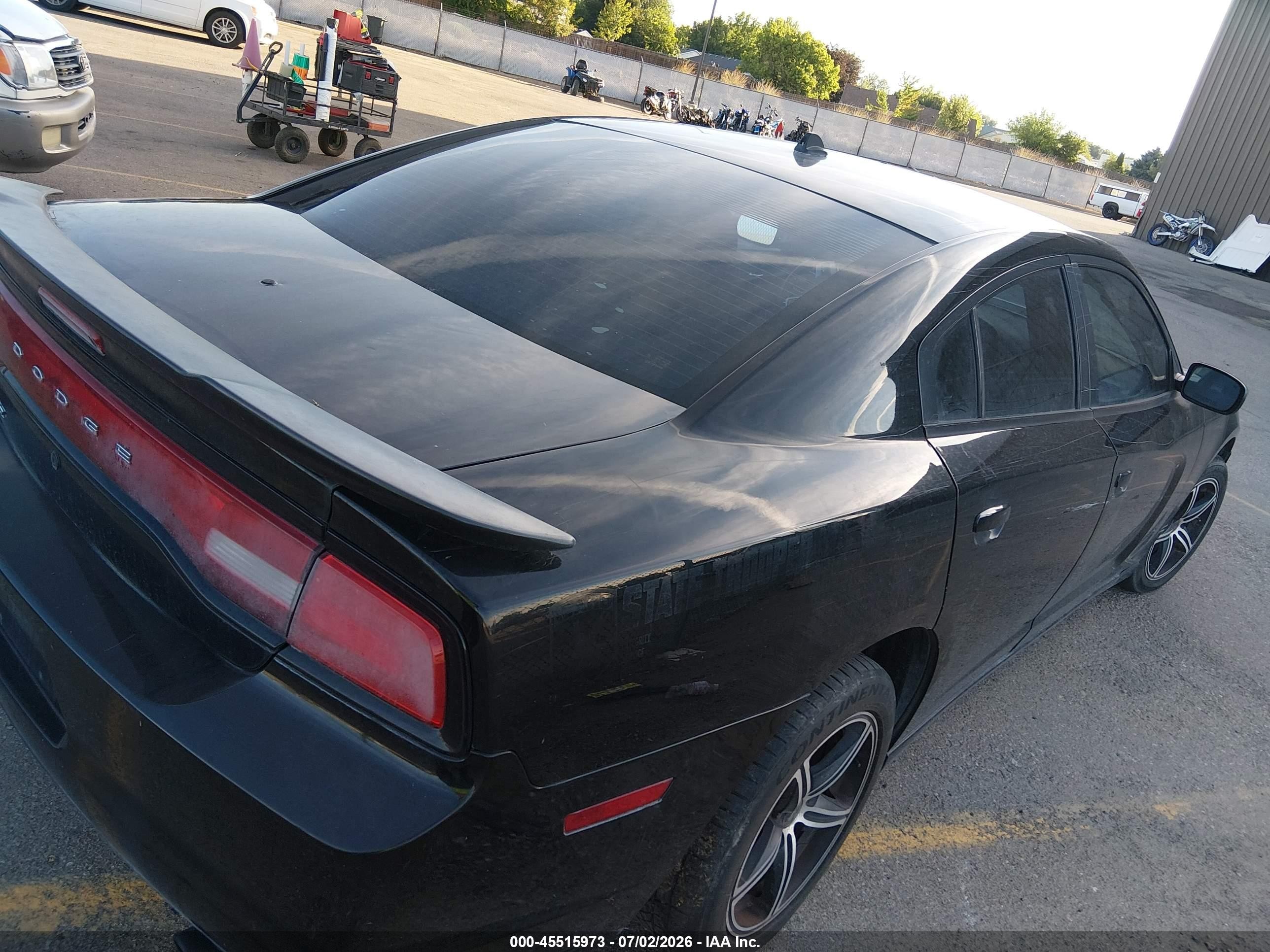 2014 Dodge Charger VIN 2C3CDXAT8EH133051 IAAI salvage auction — Normal Wear, Clear (Idaho), sold $1,250 on 2026-07-10 (photo 4)