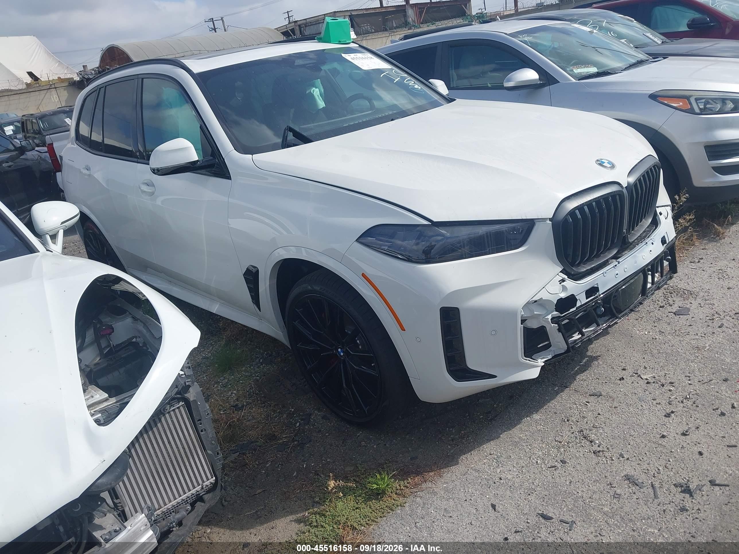 2026 BMW X5 VIN 5UX13EU07T9449838 — IAAI salvage auction photo