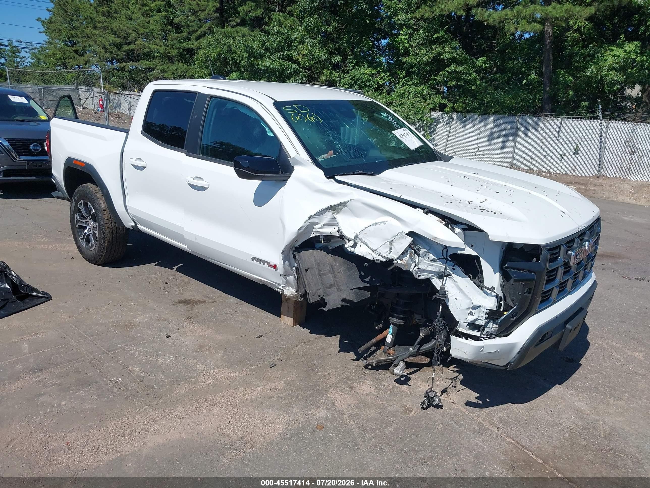 2023 GMC Canyon VIN 1GTP6DEKXP1128734 — IAAI salvage auction photo