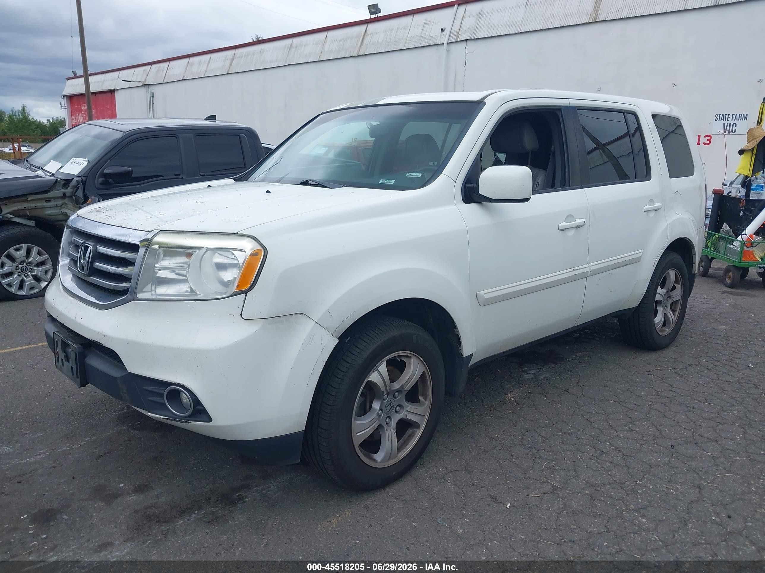 2012 Honda Pilot VIN 5FNYF3H73CB044164 IAAI salvage auction — Normal Wear, Clear-Dealer Only (Oregon), sold $800 on 2026-07-09 (photo 2)