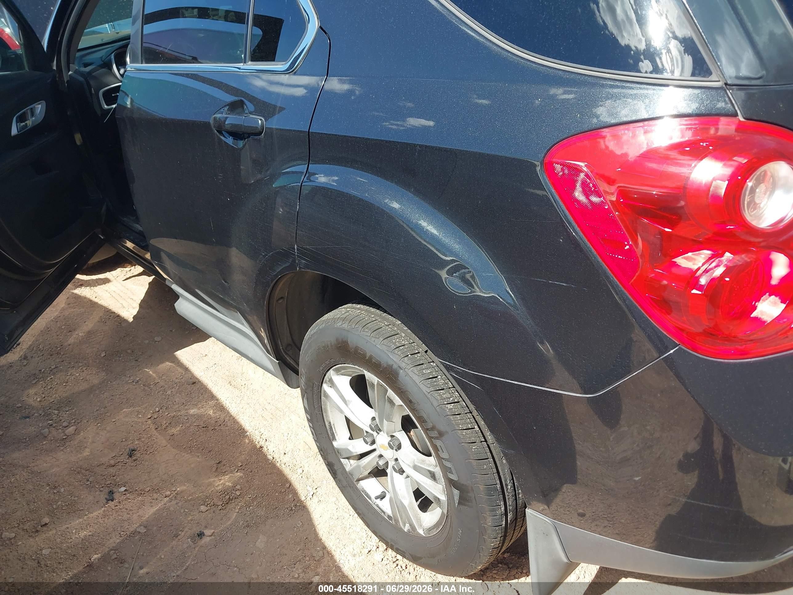 2013 Chevrolet Equinox VIN 2GNALDEKXD6281001 IAAI salvage auction — Normal Wear, Clear-Dealer Only (Arizona), sold $875 on 2026-07-09 (photo 6)