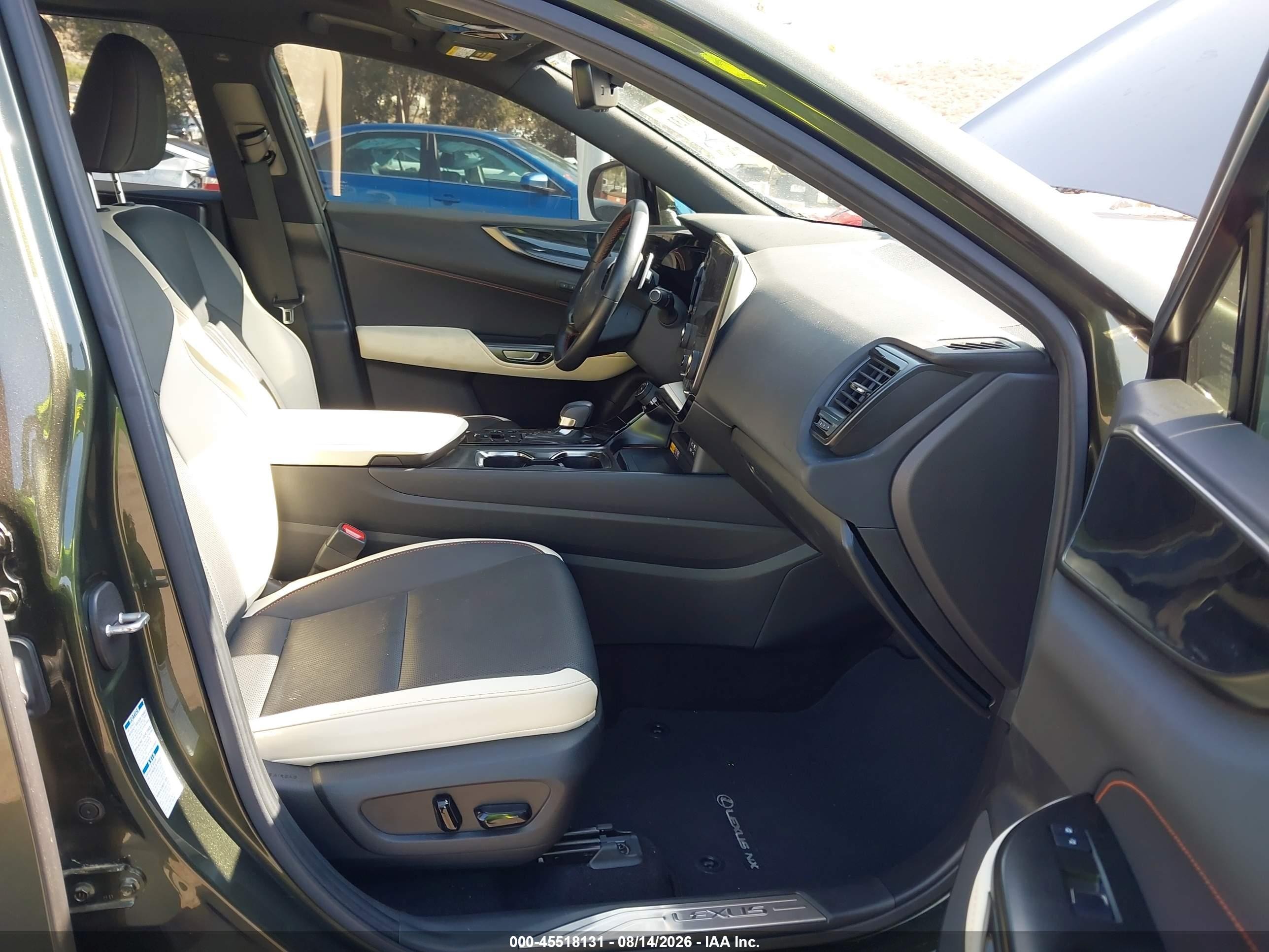 2022 Lexus Nx VIN JTJGKCEZ1N2008859 IAAI salvage auction — Rear End, Salvage (California), sold $17,925 on 2026-08-24 (photo 5)