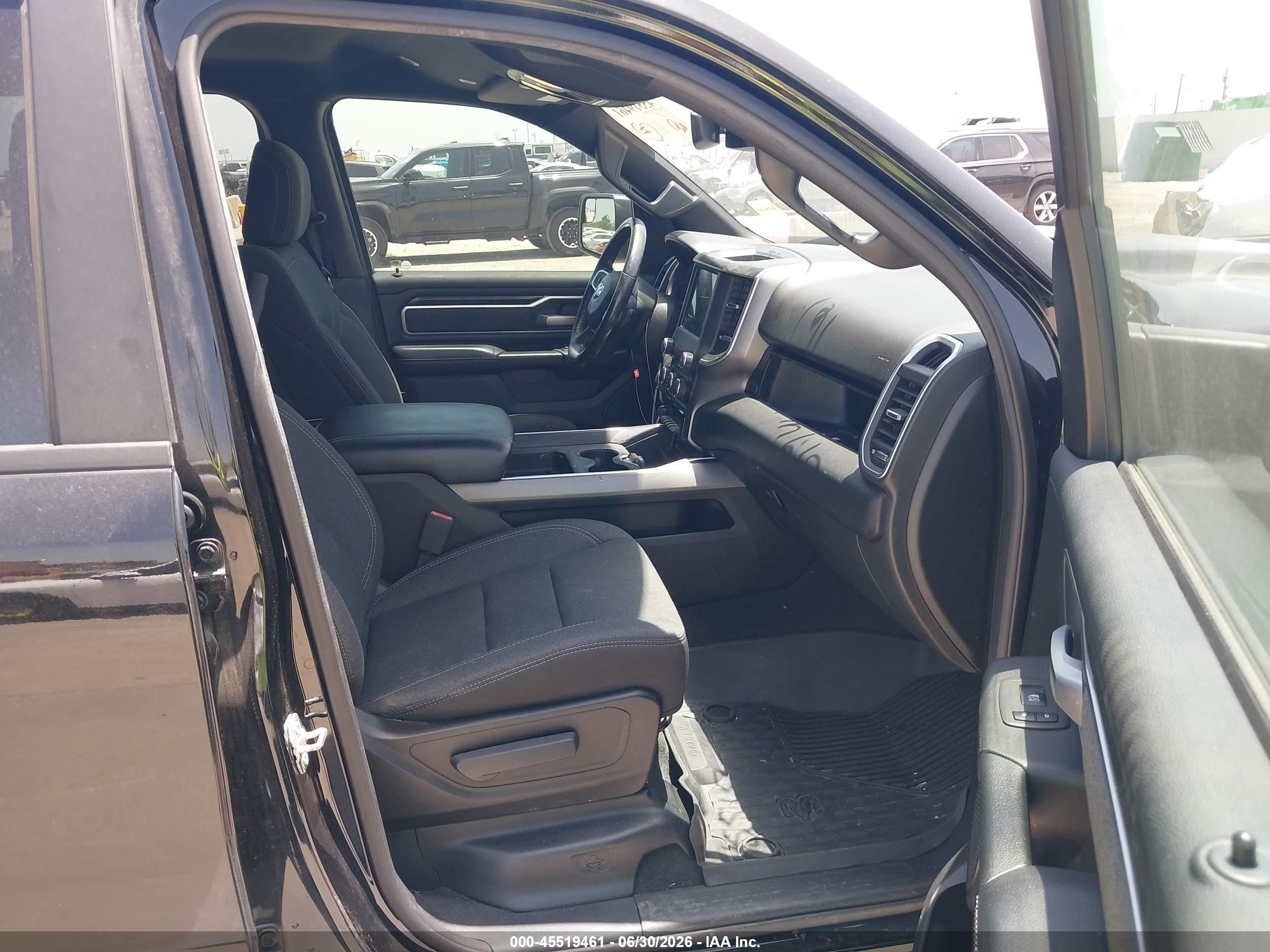 2019 Ram 1500 VIN 1C6RREFT7KN855965 IAAI salvage auction — Front & Rear, Original (Texas), sold $6,200 on 2026-09-02 (photo 5)