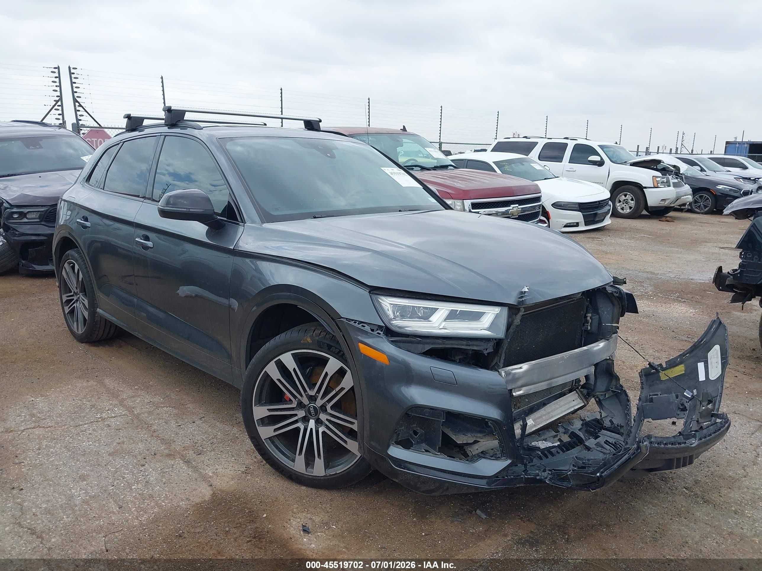 2020 Audi SQ5 VIN WA1B4AFY7L2034181 — IAAI salvage auction photo