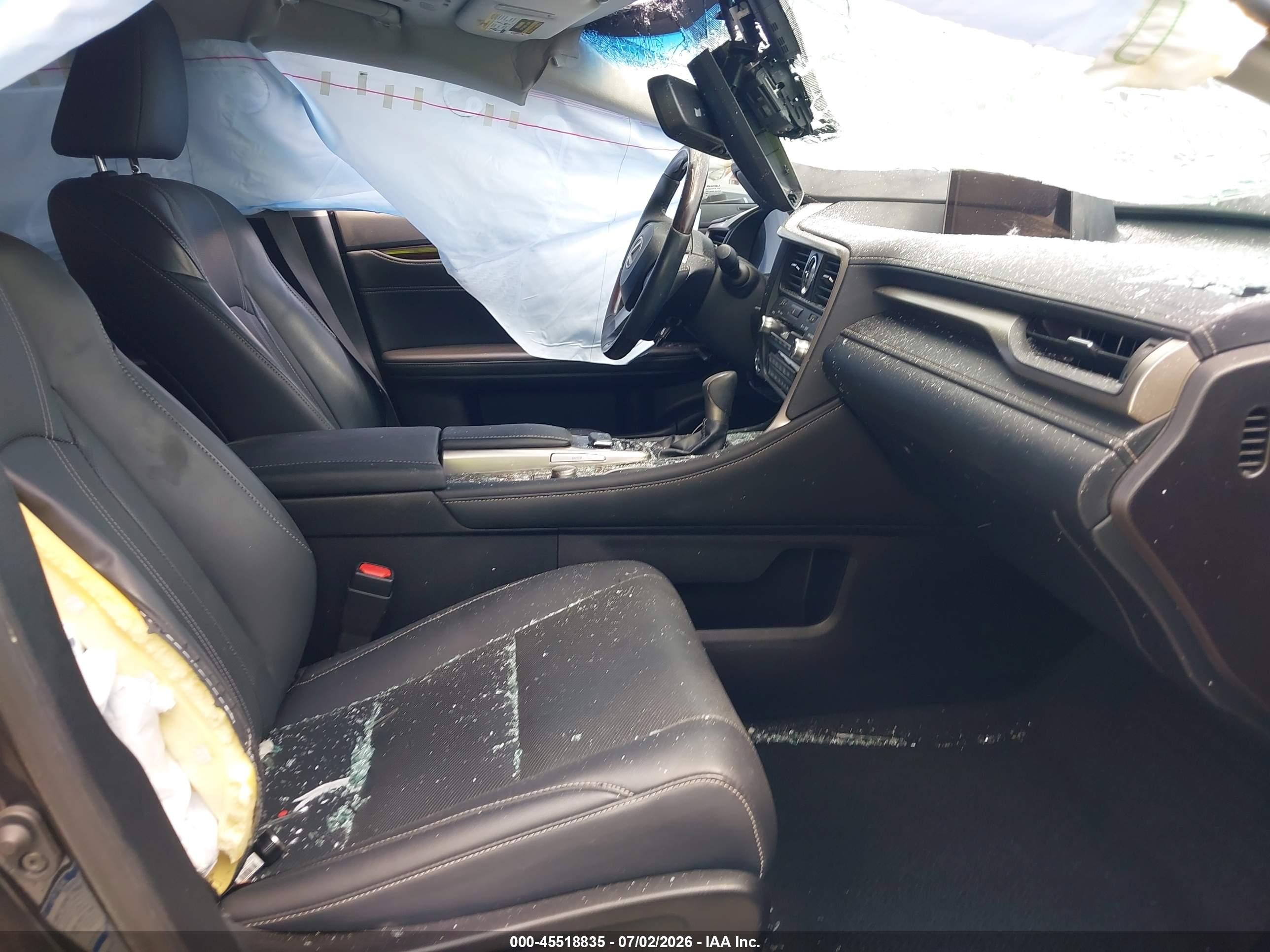 2019 Lexus Rx VIN 2T2BZMCA9KC172056 IAAI salvage auction — Rollover, Salvage (Texas), sold $6,600 on 2026-09-04 (photo 5)