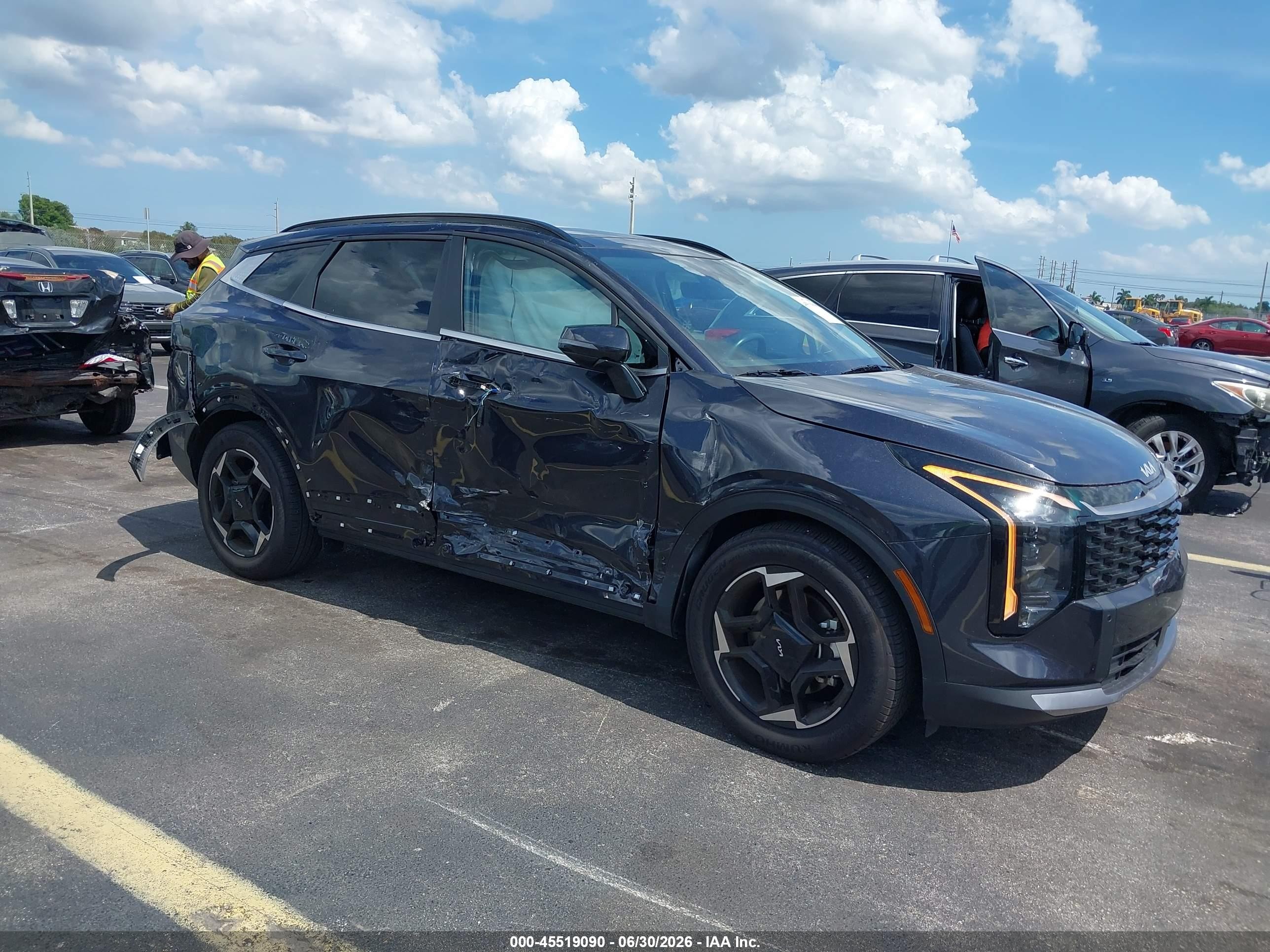 2026 Kia Sportage VIN 5XYK33DF5TG347337 — IAAI salvage auction photo