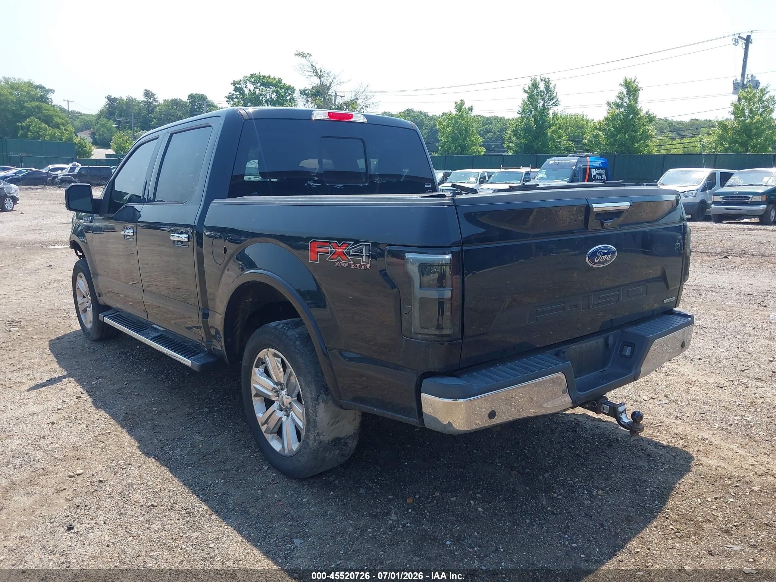 2018 Ford F-150 VIN 1FTEW1EG9JFC37455 IAAI salvage auction — Front End, Mv-907A (New York), sold $6,600 on 2026-07-10 (photo 3)