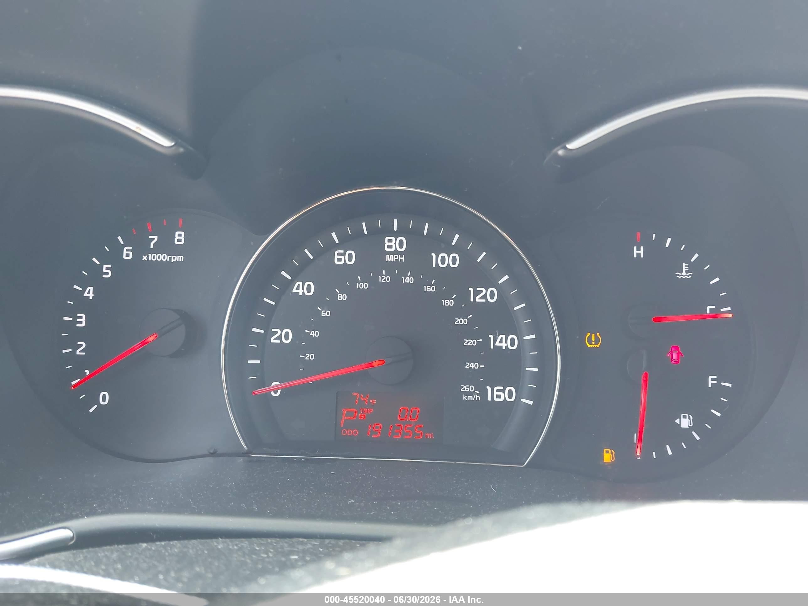 2014 Kia Sorento VIN 5XYKT3A66EG453027 IAAI salvage auction — Normal Wear, Clear - Dealer Only (California), sold $350 on 2026-07-02 (photo 7)