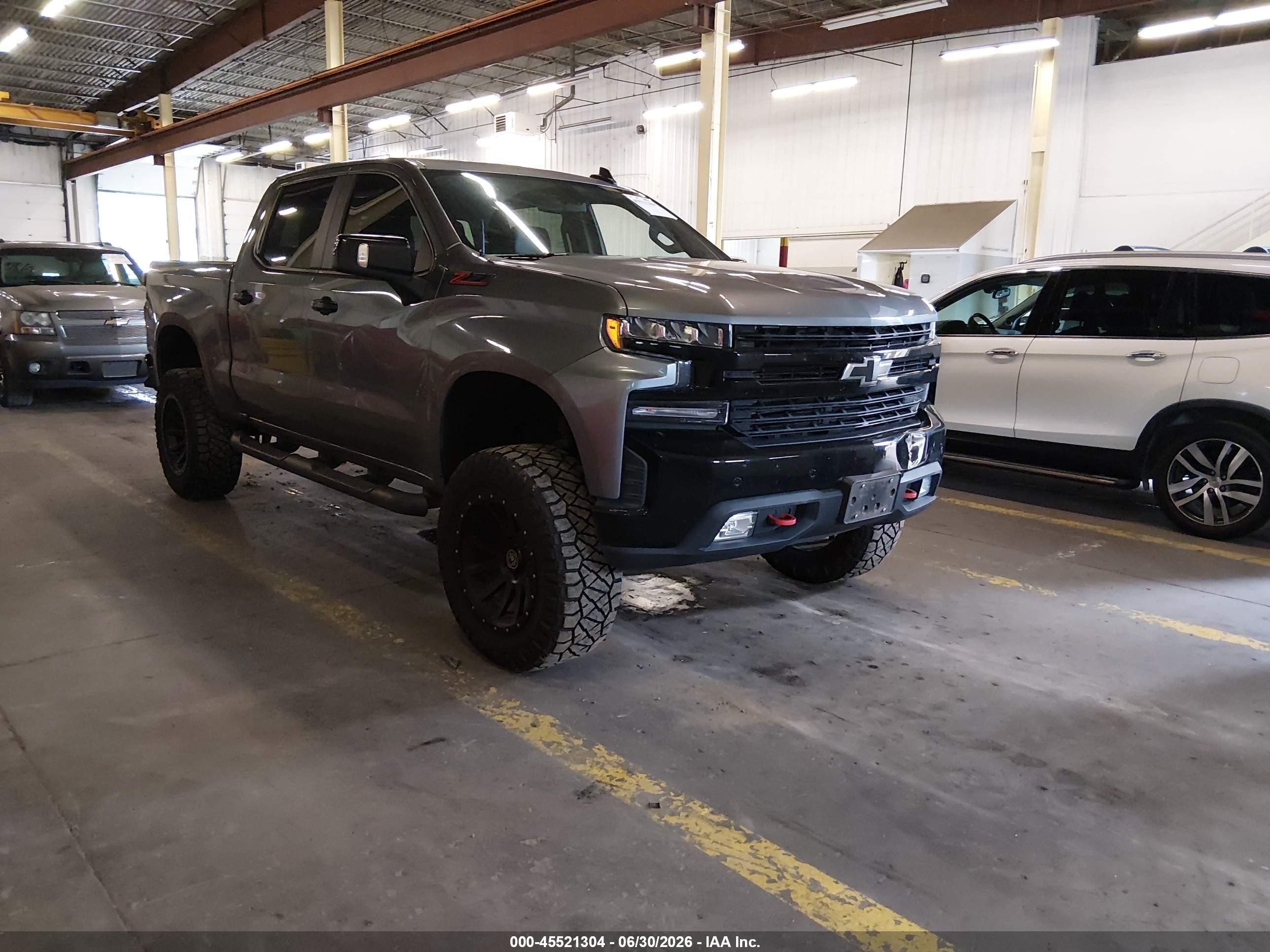 2021 Chevrolet Silverado 1500 VIN 3GCPYFED4MG147591 — IAAI salvage auction photo