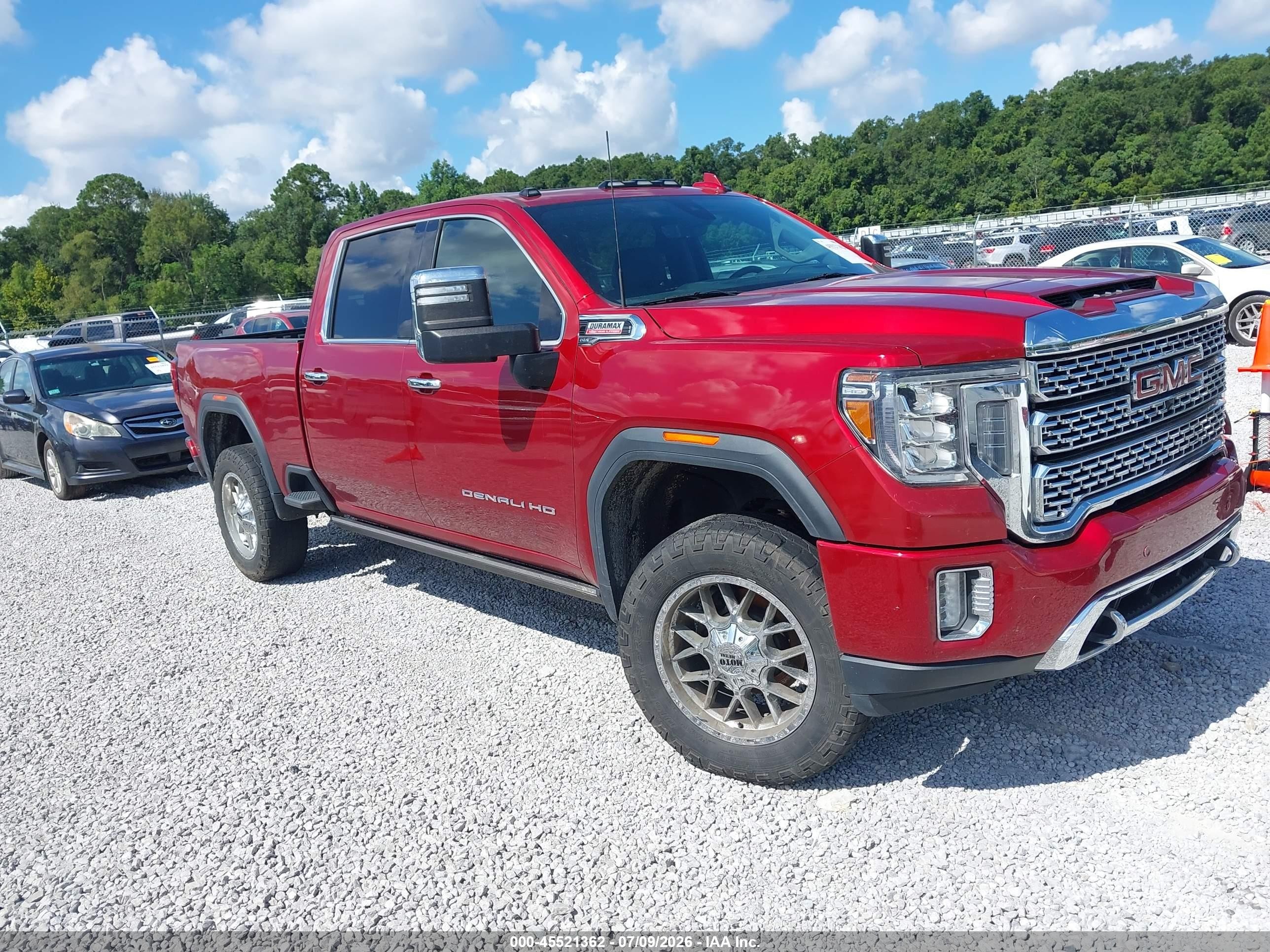 2021 GMC Sierra 3500 HD VIN 1GT49WEY0MF255873 — IAAI salvage auction photo