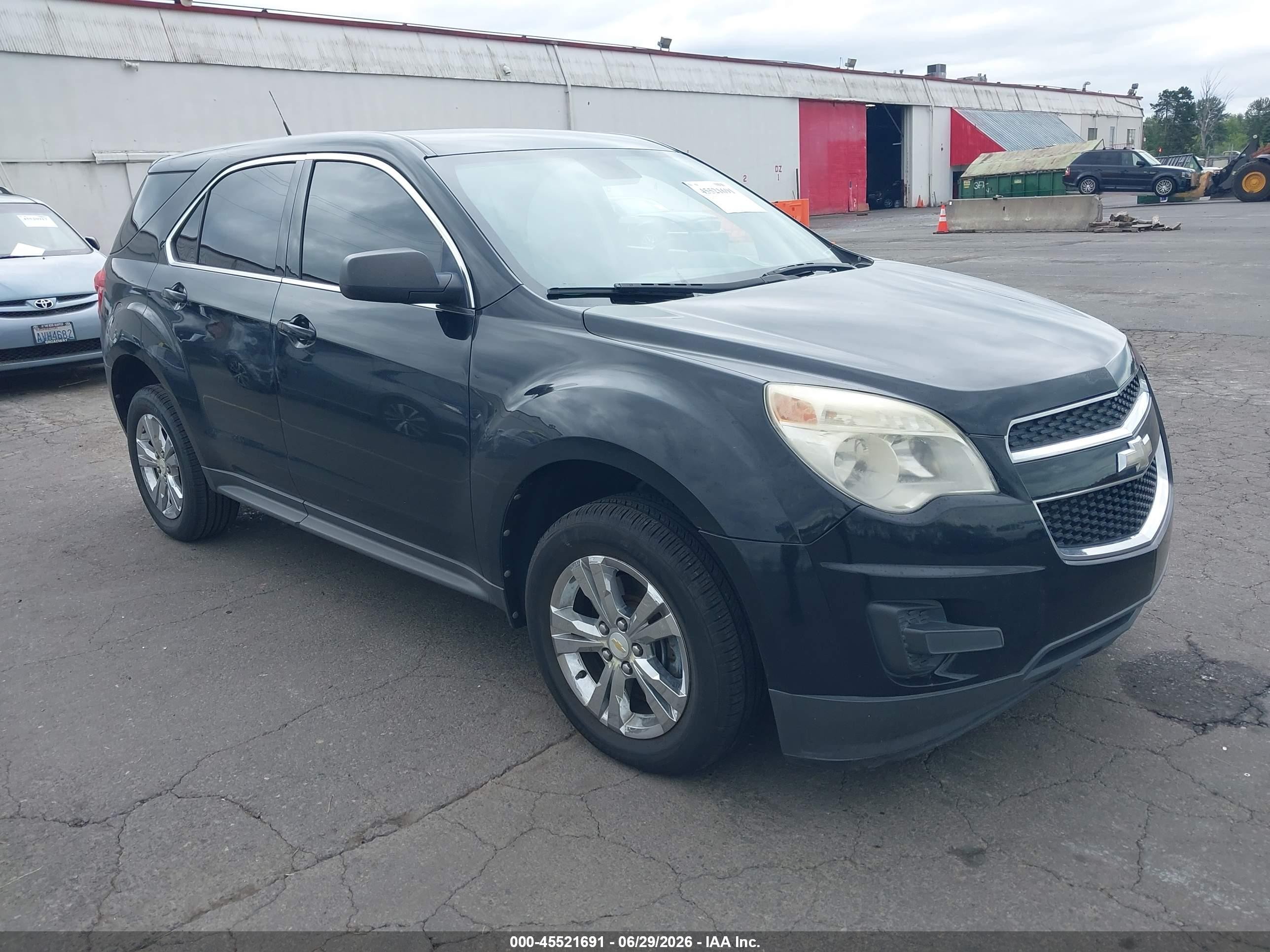 2012 Chevrolet Equinox VIN 2GNALBEK5C6115861 IAAI salvage auction — Normal Wear, Clear-Dealer Only (Washington), sold $450 on 2026-07-09 (photo 1)
