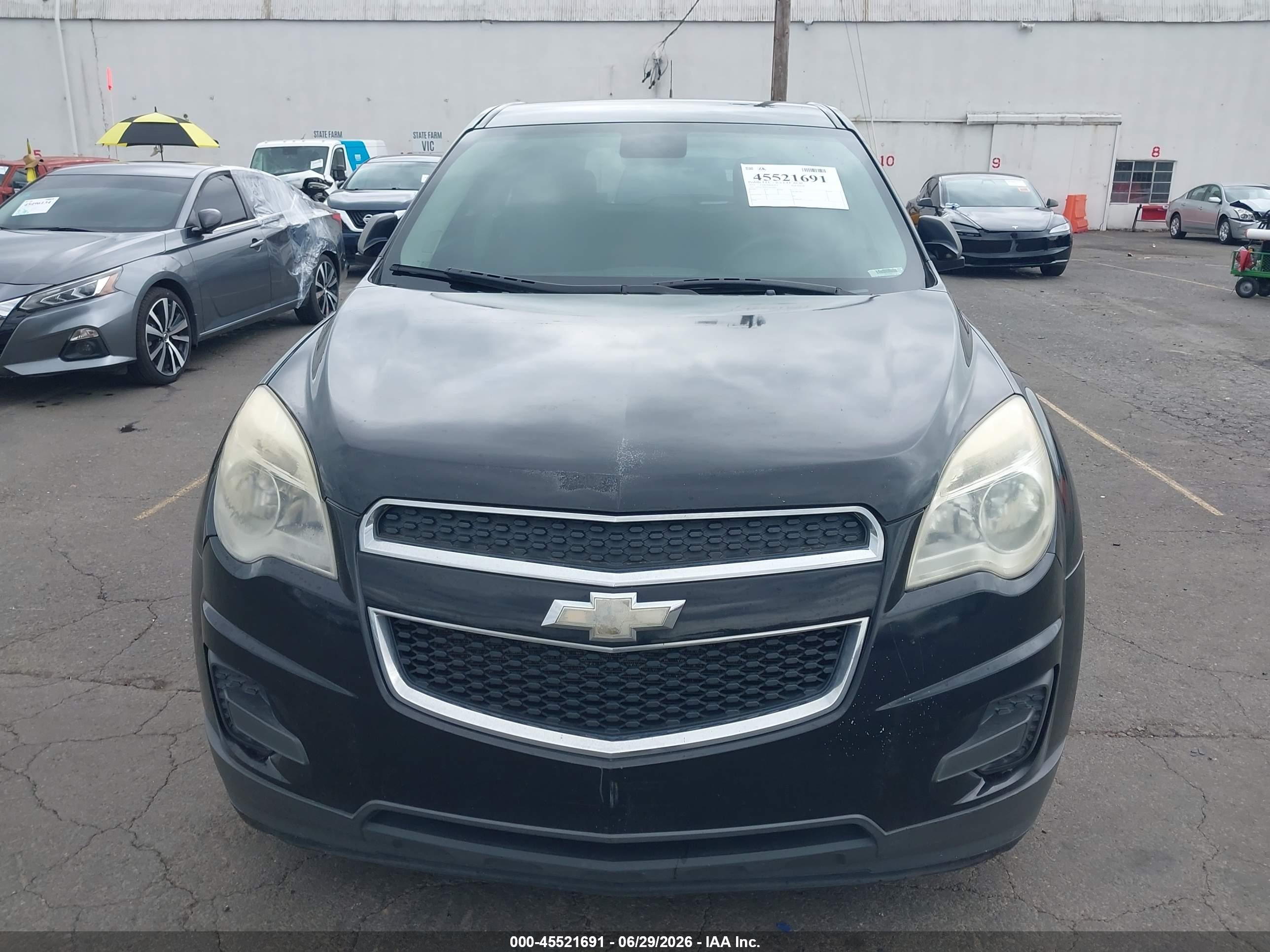 2012 Chevrolet Equinox VIN 2GNALBEK5C6115861 IAAI salvage auction — Normal Wear, Clear-Dealer Only (Washington), sold $450 on 2026-07-09 (photo 6)