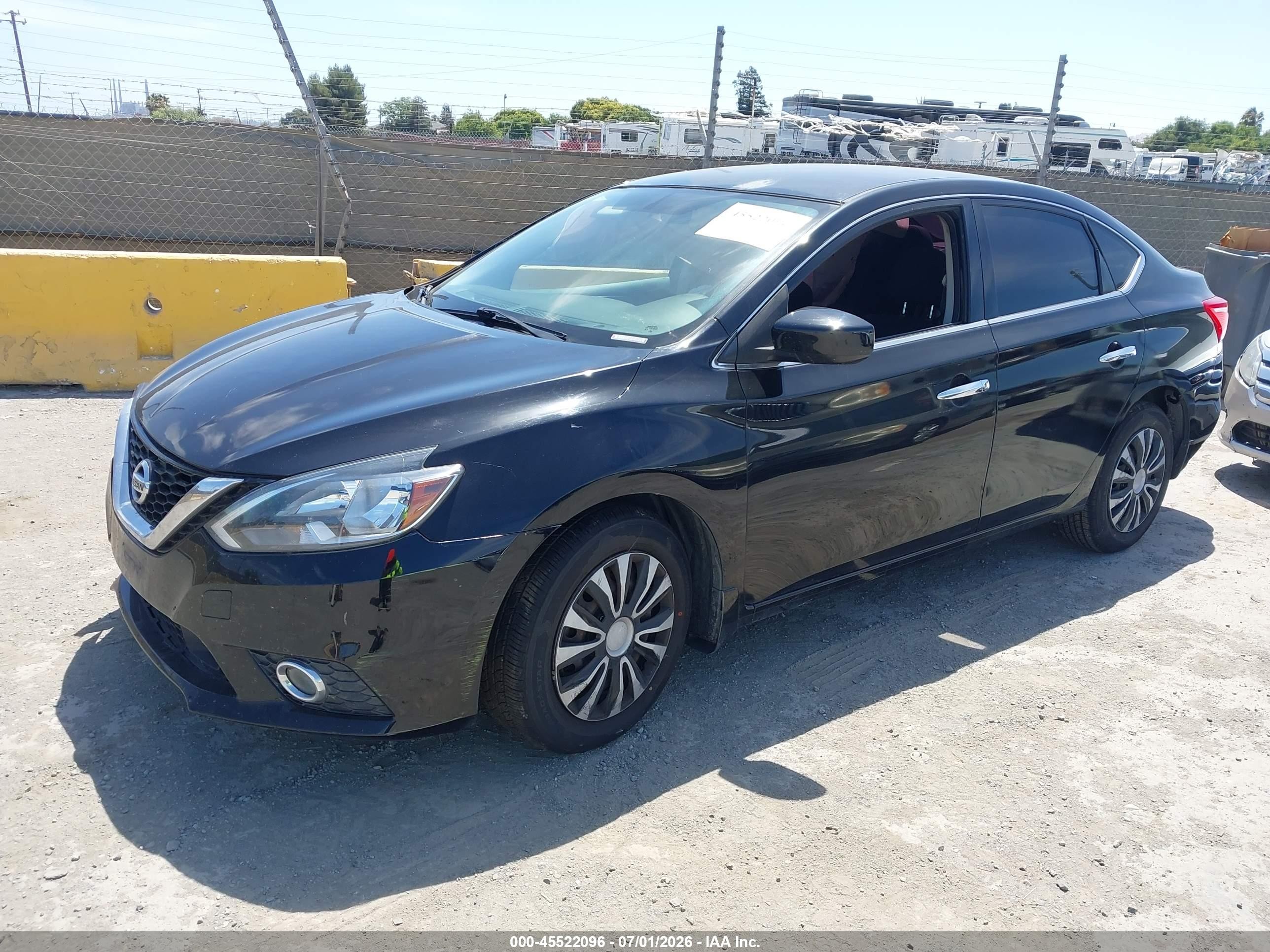 2019 Nissan Sentra VIN 3N1AB7AP4KY224838 IAAI salvage auction — Normal Wear, Clear - Dealer Only (California), sold $750 on 2026-07-09 (photo 2)