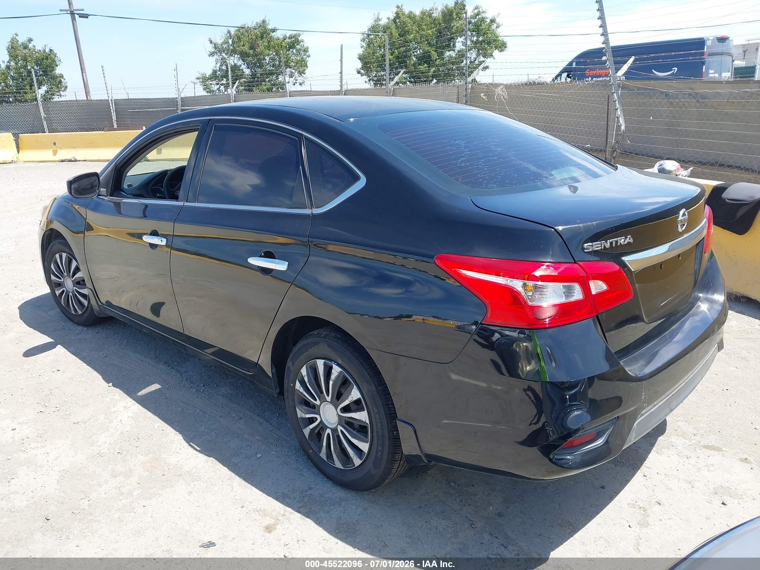 2019 Nissan Sentra VIN 3N1AB7AP4KY224838 IAAI salvage auction — Normal Wear, Clear - Dealer Only (California), sold $750 on 2026-07-09 (photo 3)