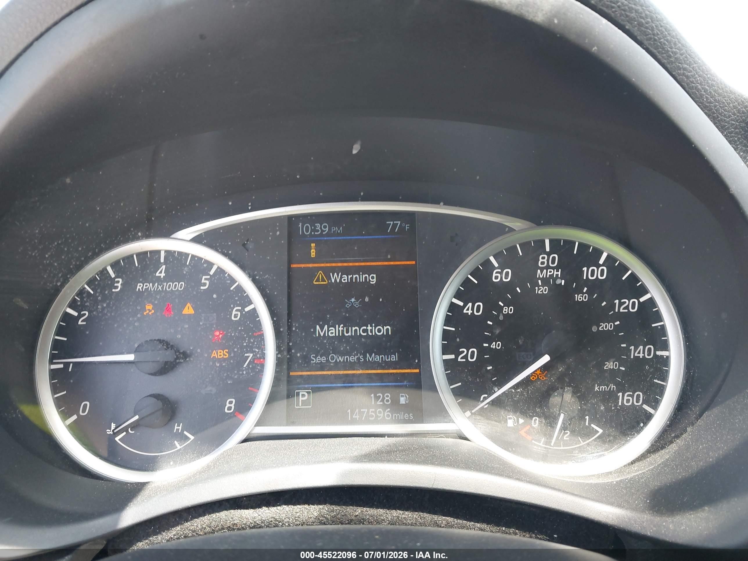 2019 Nissan Sentra VIN 3N1AB7AP4KY224838 IAAI salvage auction — Normal Wear, Clear - Dealer Only (California), sold $750 on 2026-07-09 (photo 7)