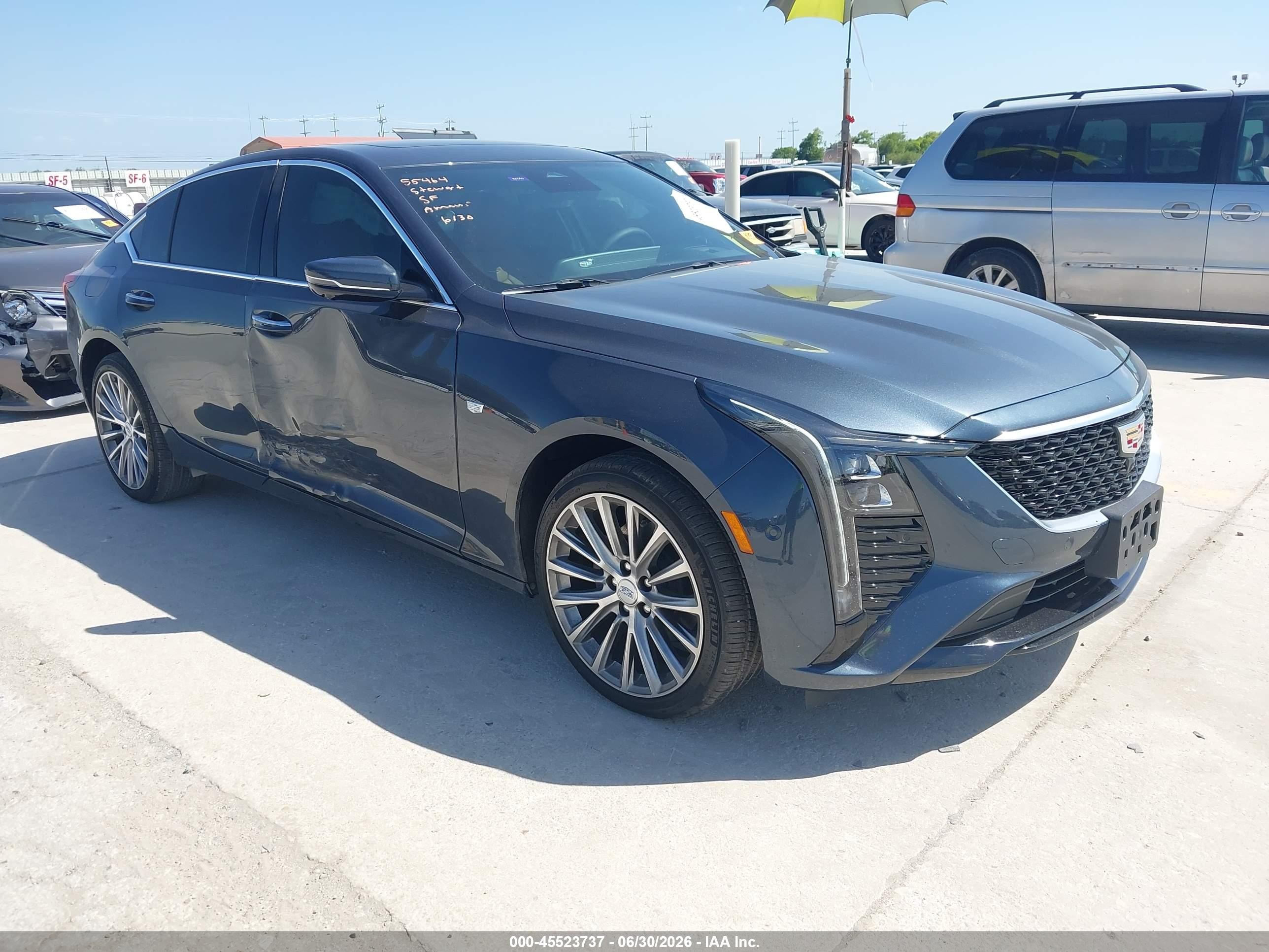 2026 Cadillac CT5 VIN 1G6DS5RKXT0116617 — IAAI salvage auction photo