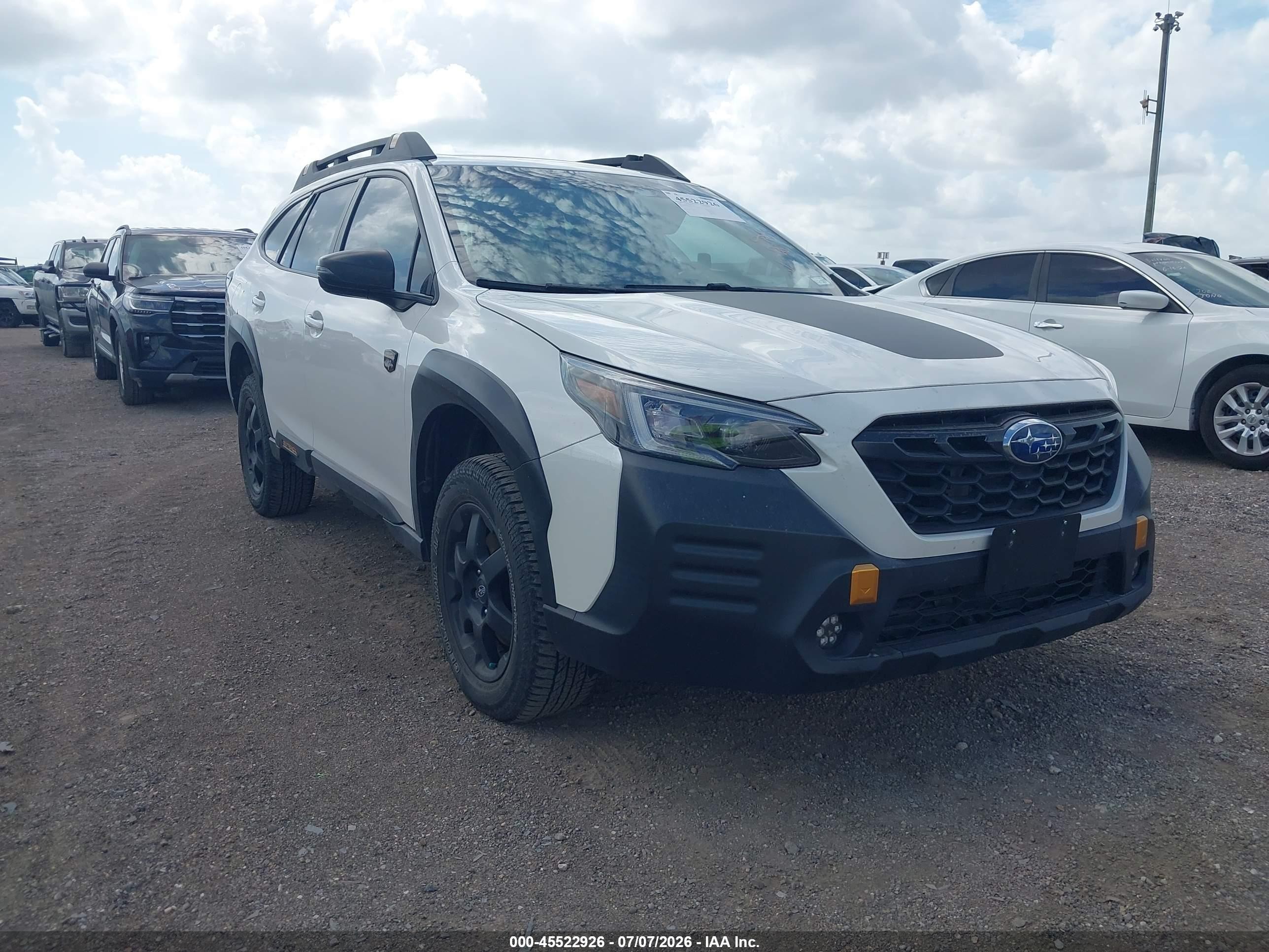 2023 Subaru Outback VIN 4S4BTGUD5P3173281 — IAAI salvage auction photo