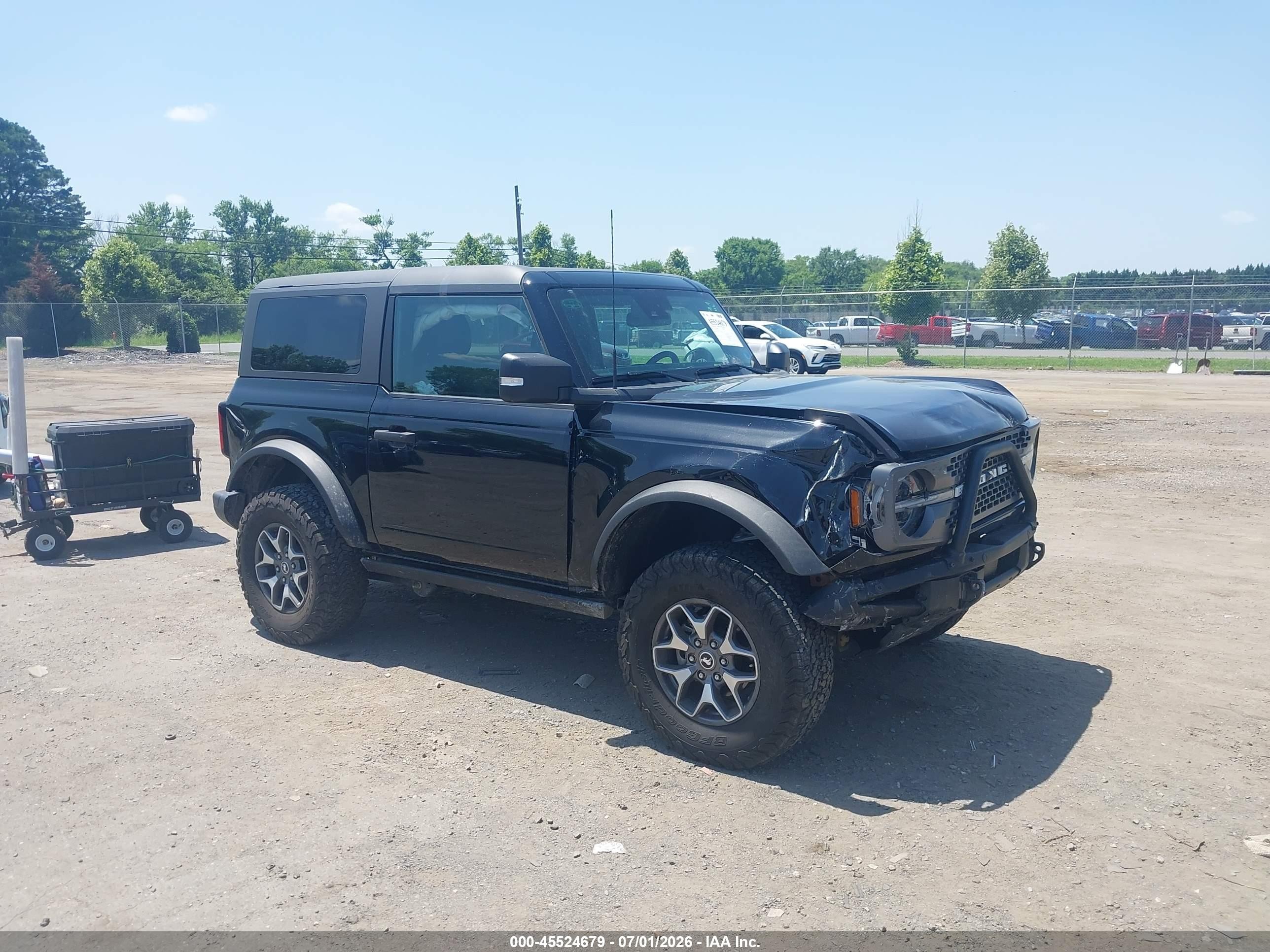 2023 Ford Bronco VIN 1FMDE5CP1PLB13842 — IAAI salvage auction photo