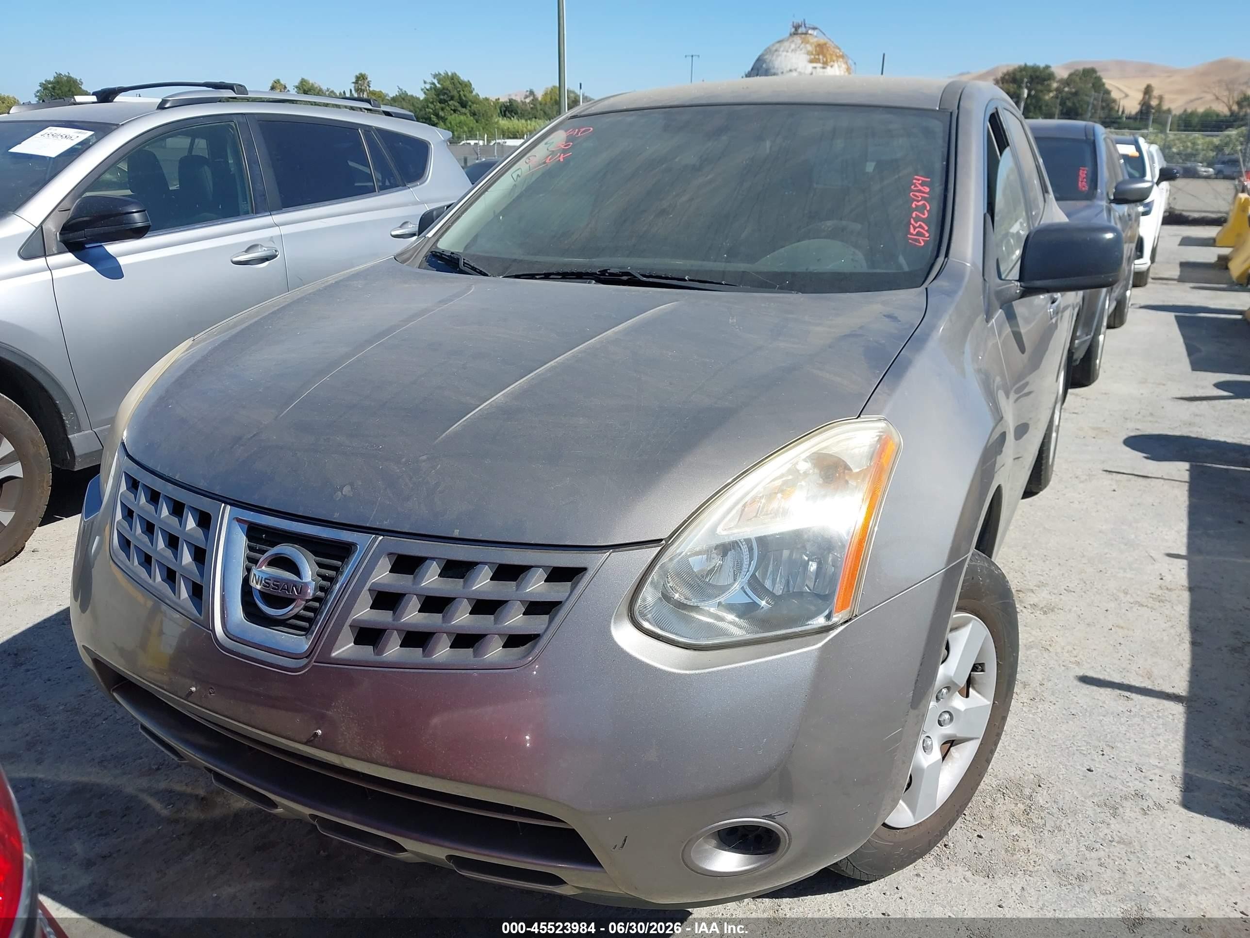 2010 Nissan Rogue Sport VIN JN8AS5MT0AW013897 IAAI salvage auction — Normal Wear, Clear - Dealer Only (California), sold $600 on 2026-07-09 (photo 6)